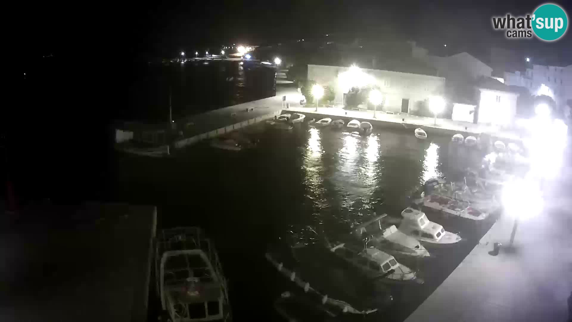 Pag Live webcam – porto turistico