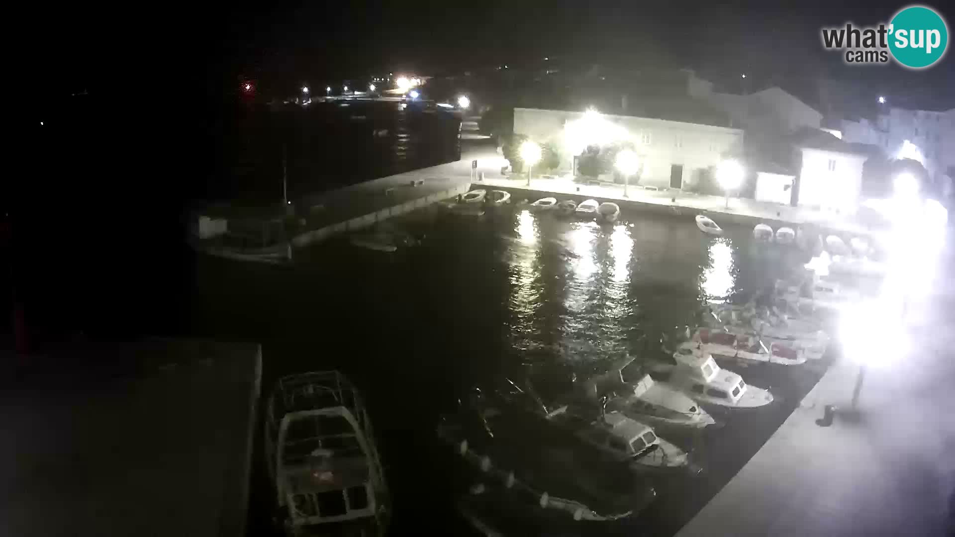 Livecam Pag – Marina de la ville