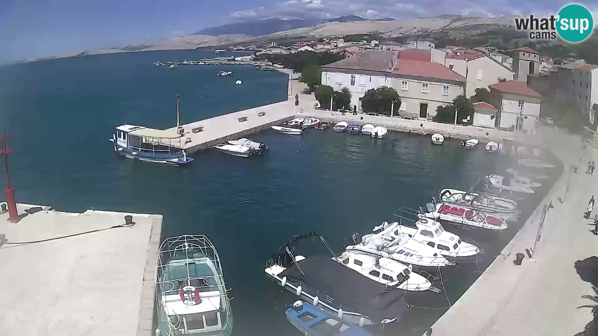 Pag spletna kamera – Mestna marina