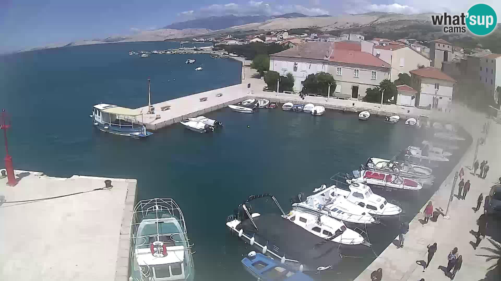 Pag web kamera – gradska marina