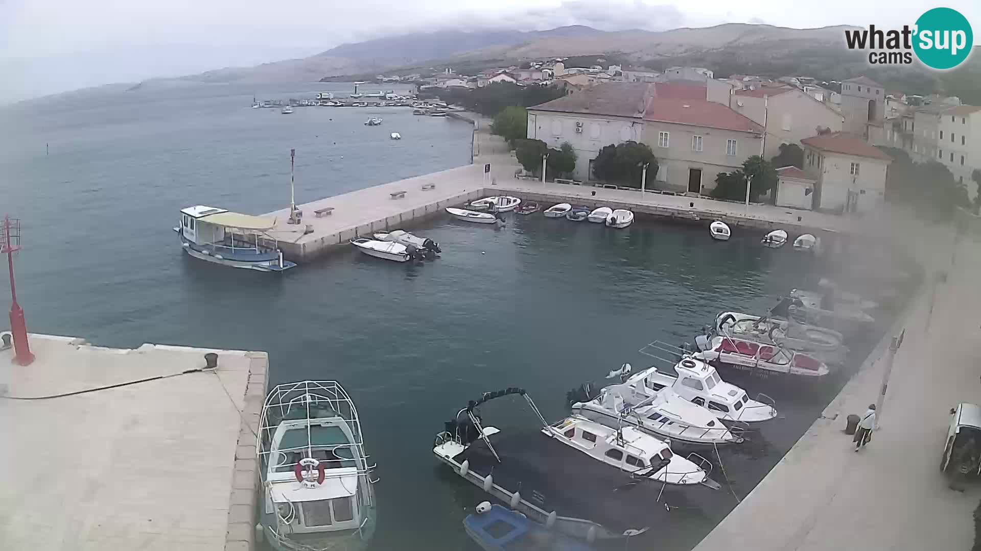 Pag webcam – town marina