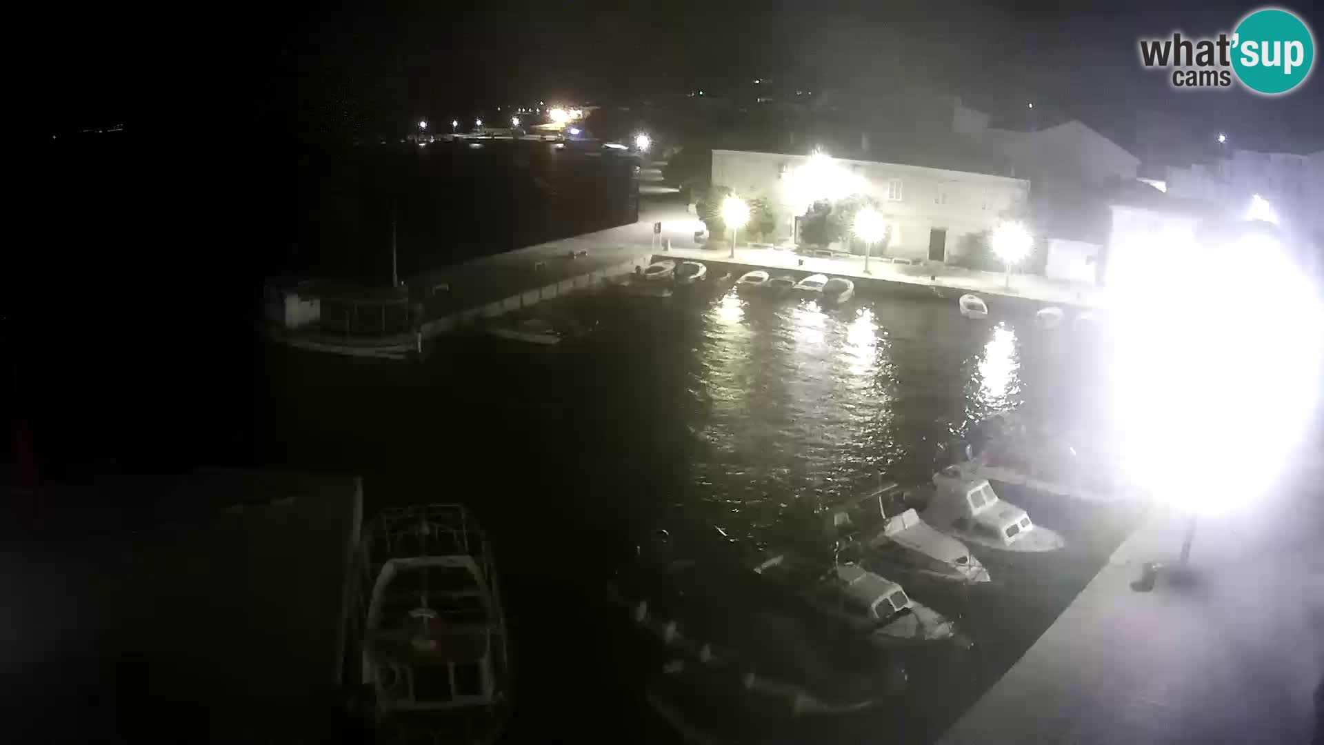 Pag webcam – town marina