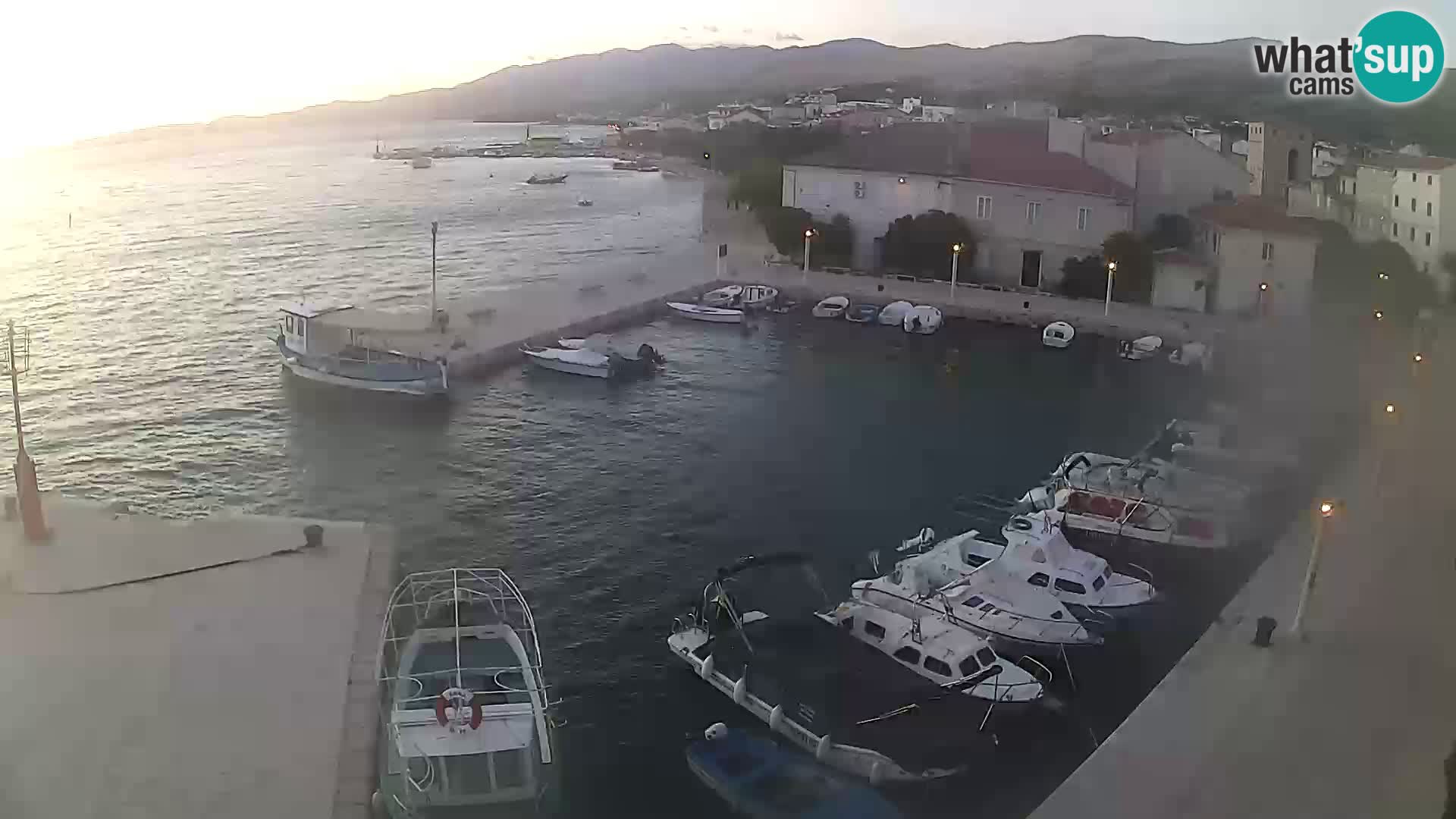Pag Live webcam – porto turistico