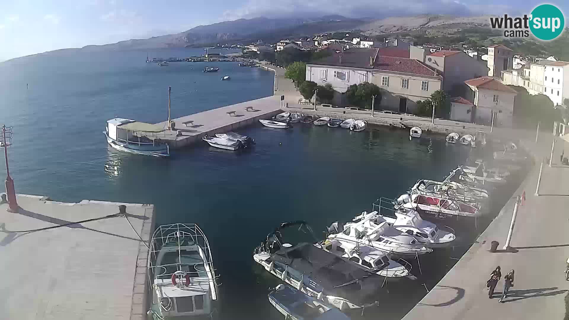 Pag Live webcam – porto turistico