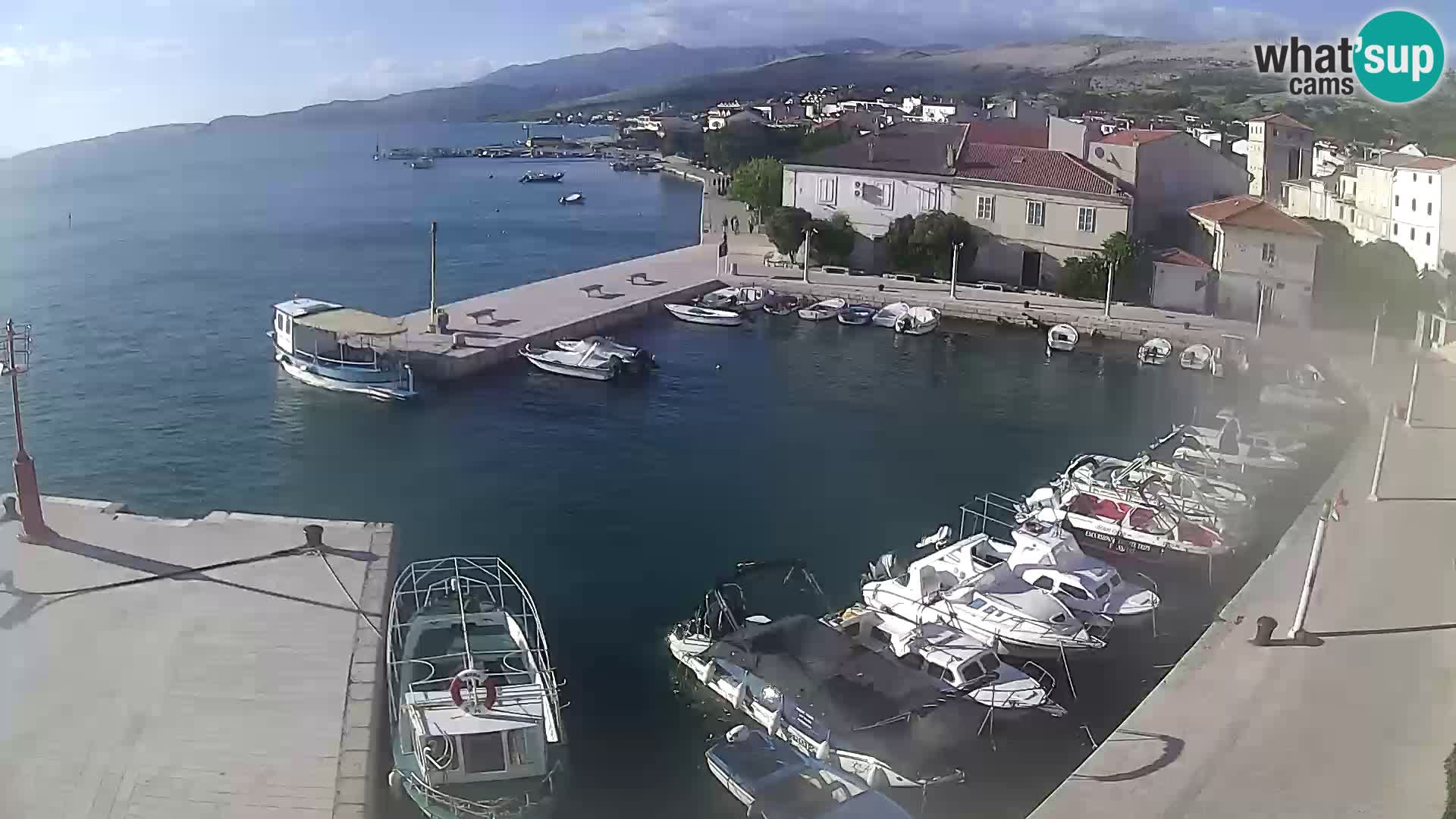 Pag Live webcam – porto turistico