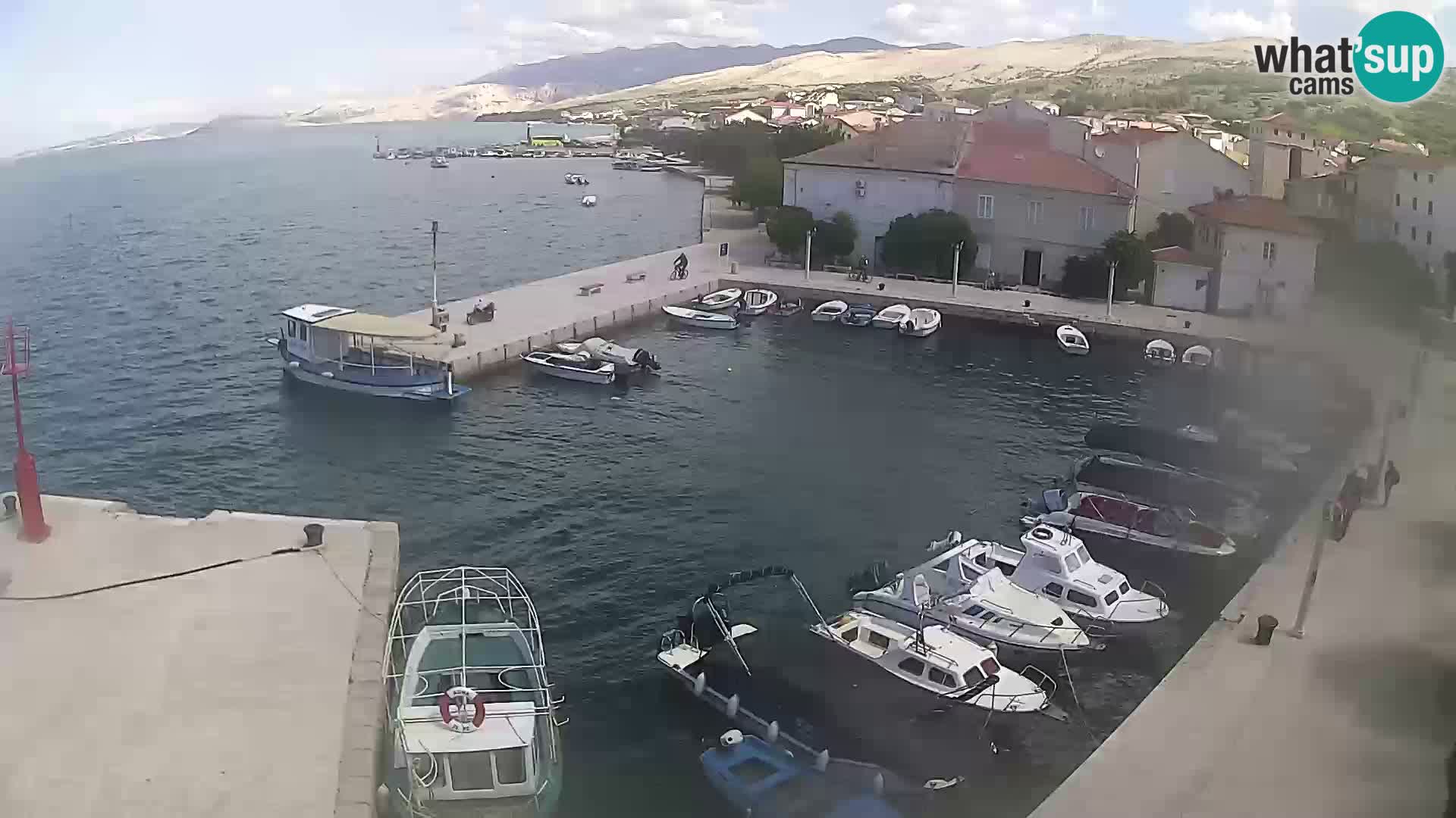 Pag web kamera – gradska marina