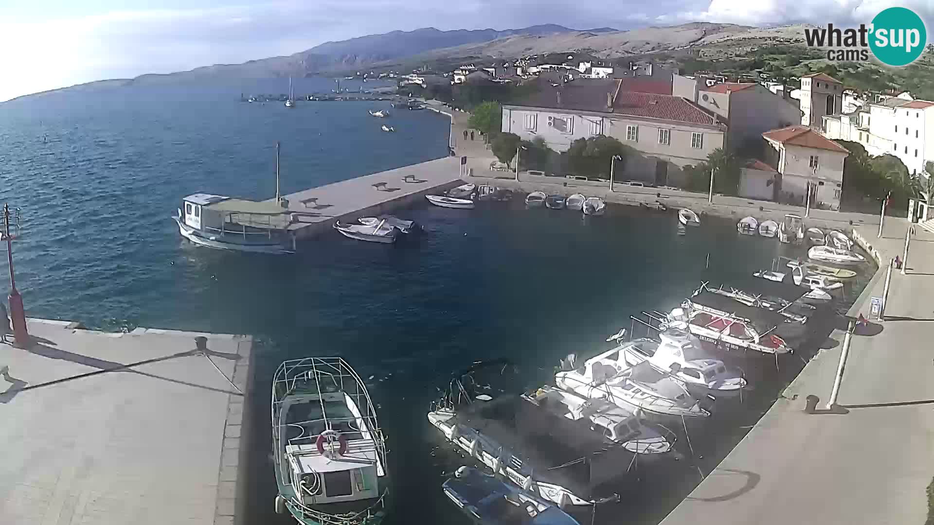 Pag web kamera – gradska marina