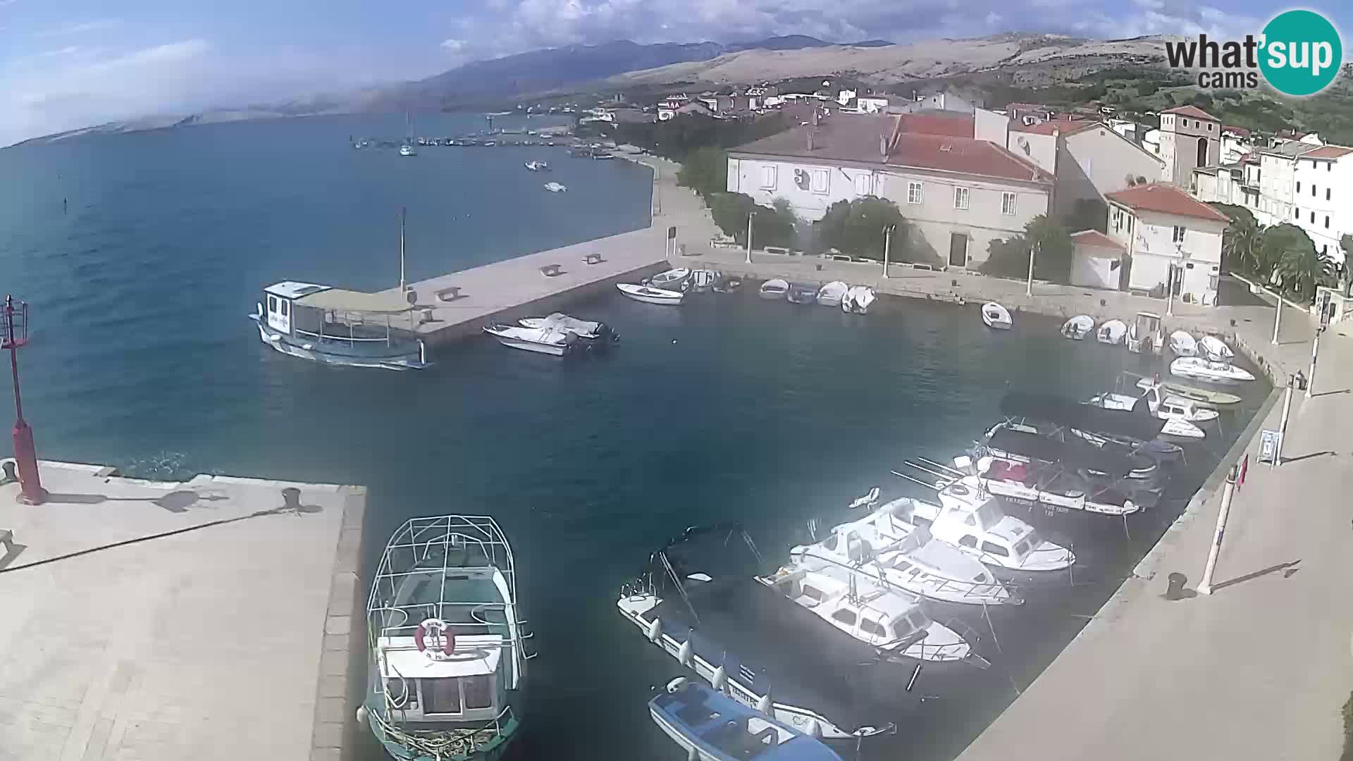 Pag web kamera – gradska marina