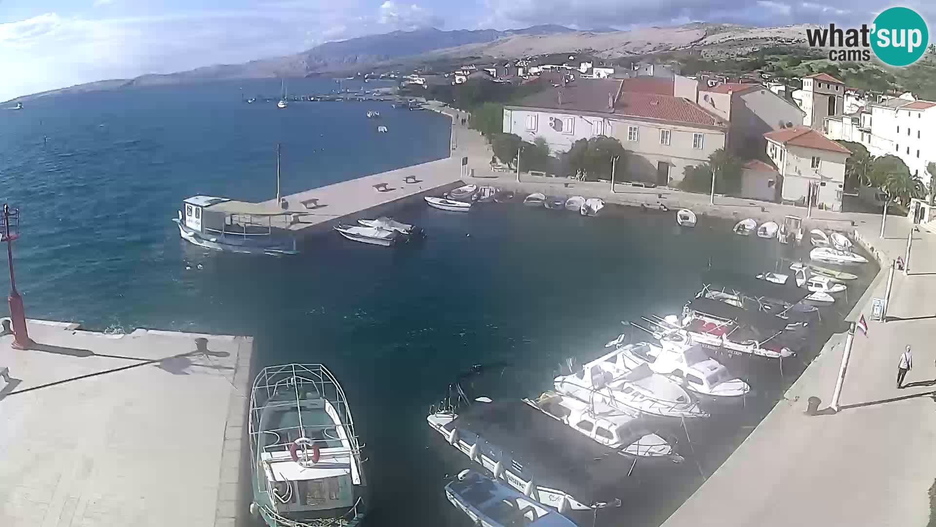 Pag spletna kamera – Mestna marina