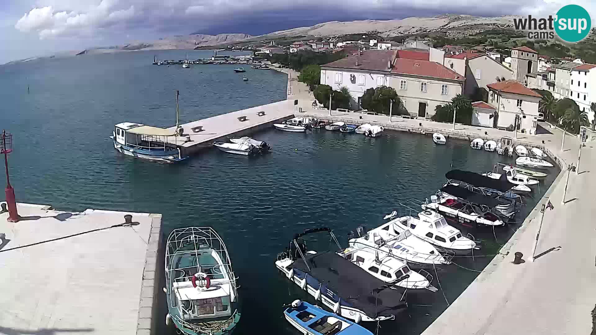 Pag Live webcam – porto turistico