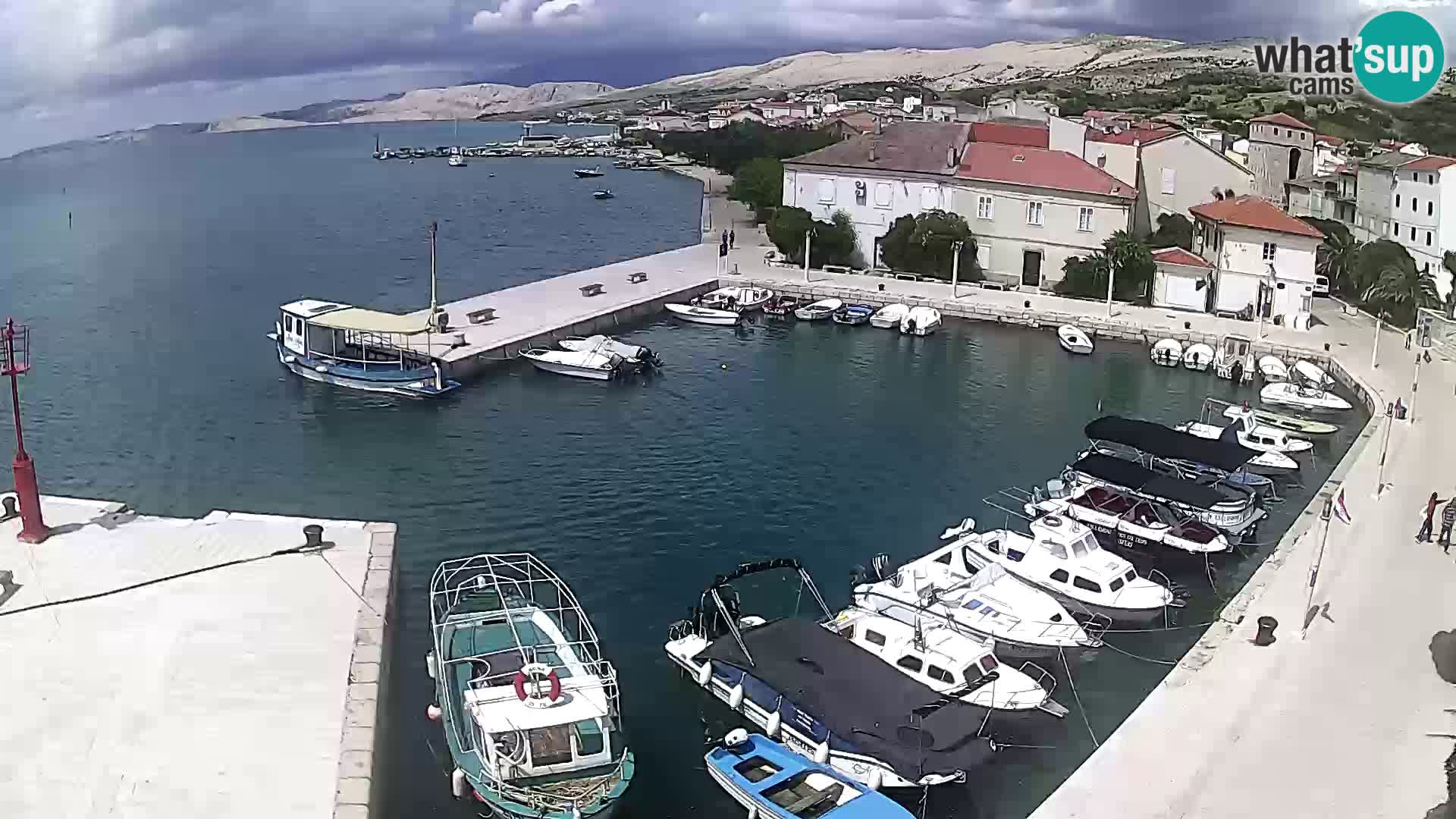 Pag Live webcam – porto turistico