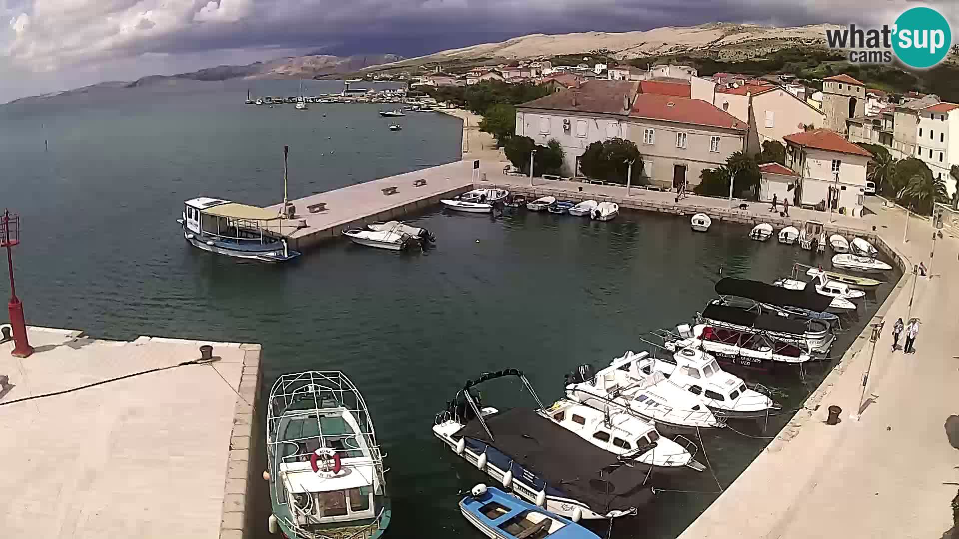 Pag Live webcam – porto turistico