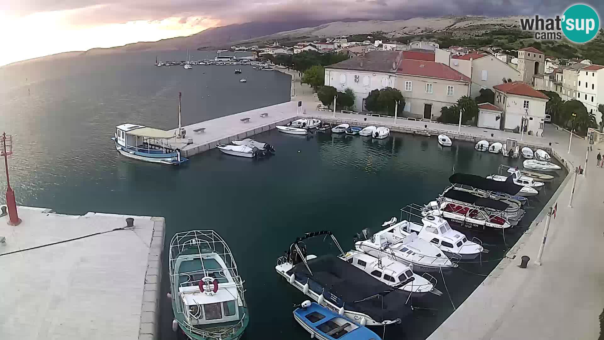 Pag web kamera – gradska marina
