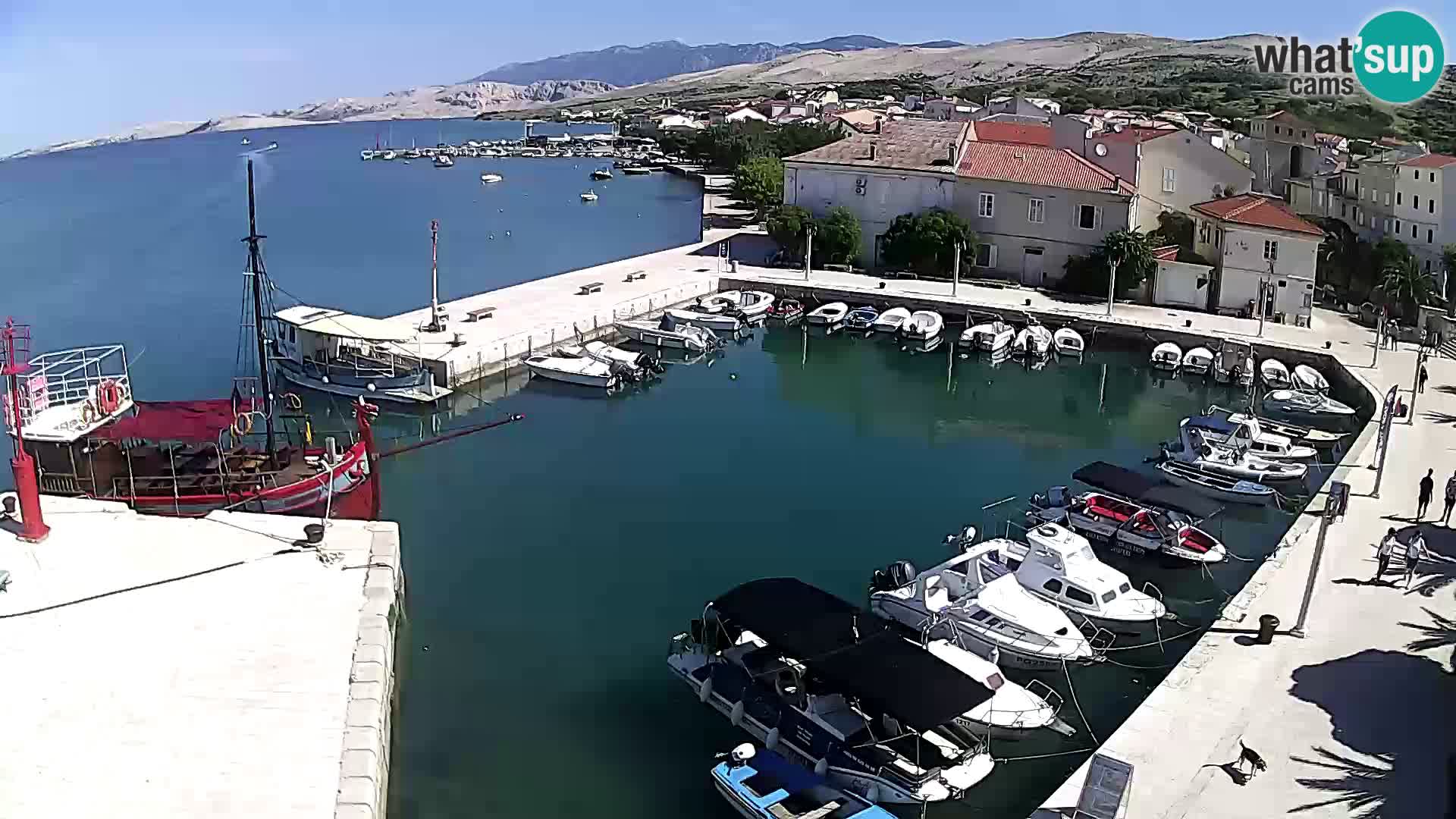Pag web kamera – gradska marina