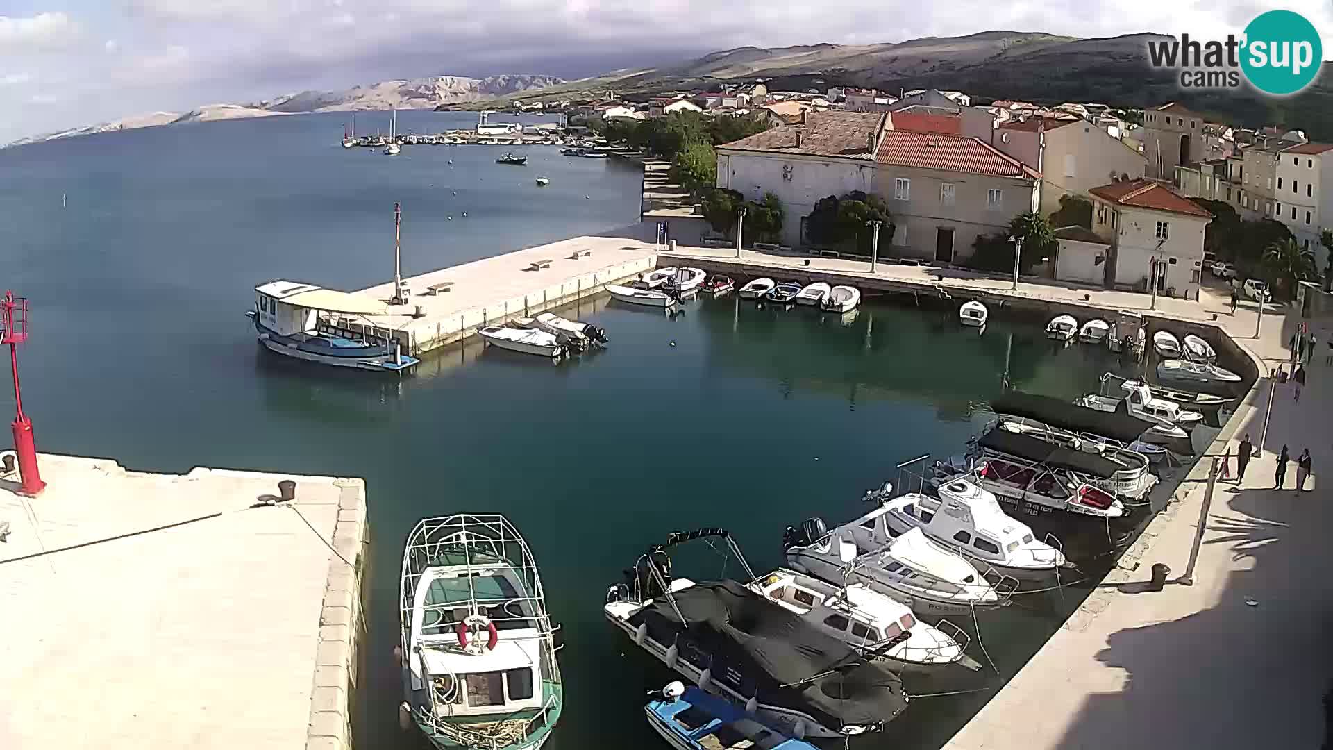 Pag spletna kamera – Mestna marina