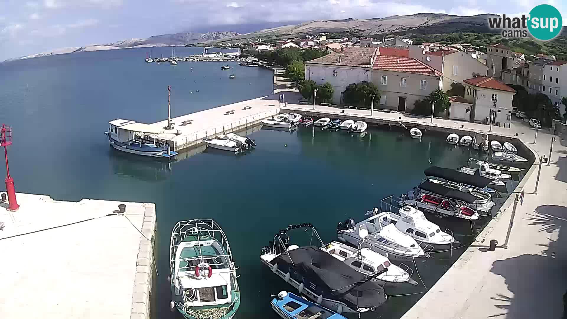 Pag Live webcam – porto turistico