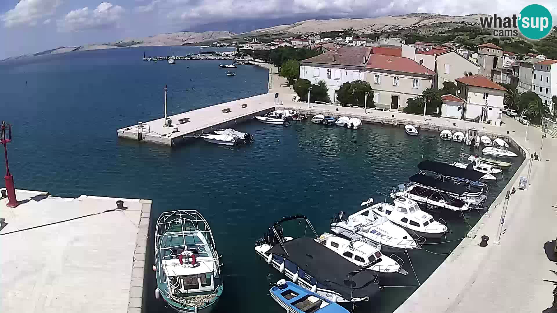 Pag spletna kamera – Mestna marina