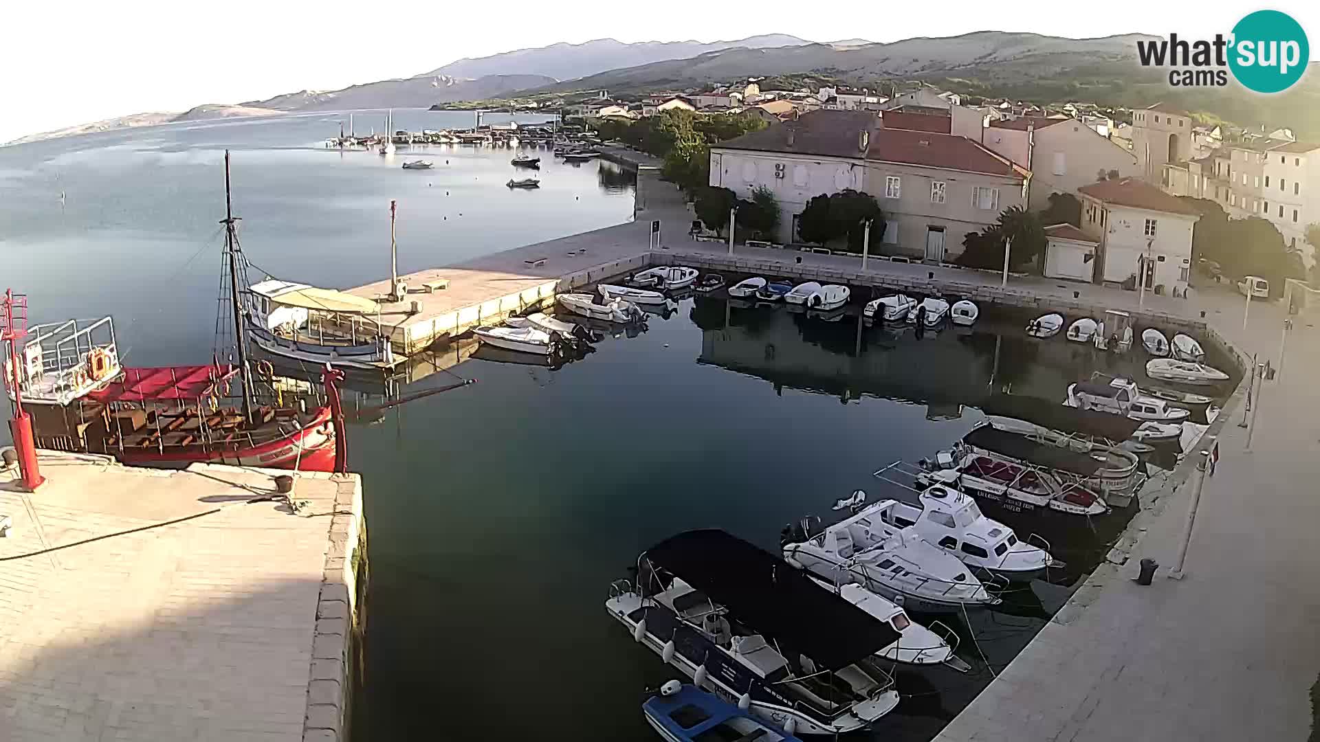 Pag spletna kamera – Mestna marina