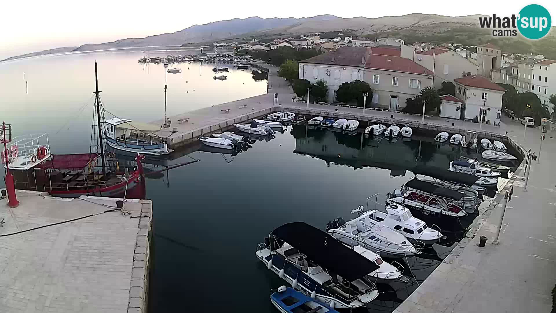 Pag web kamera – gradska marina