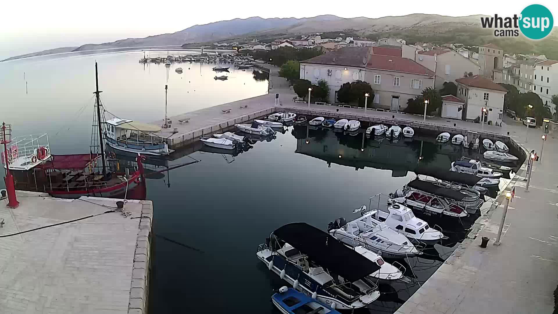 Pag web kamera – gradska marina