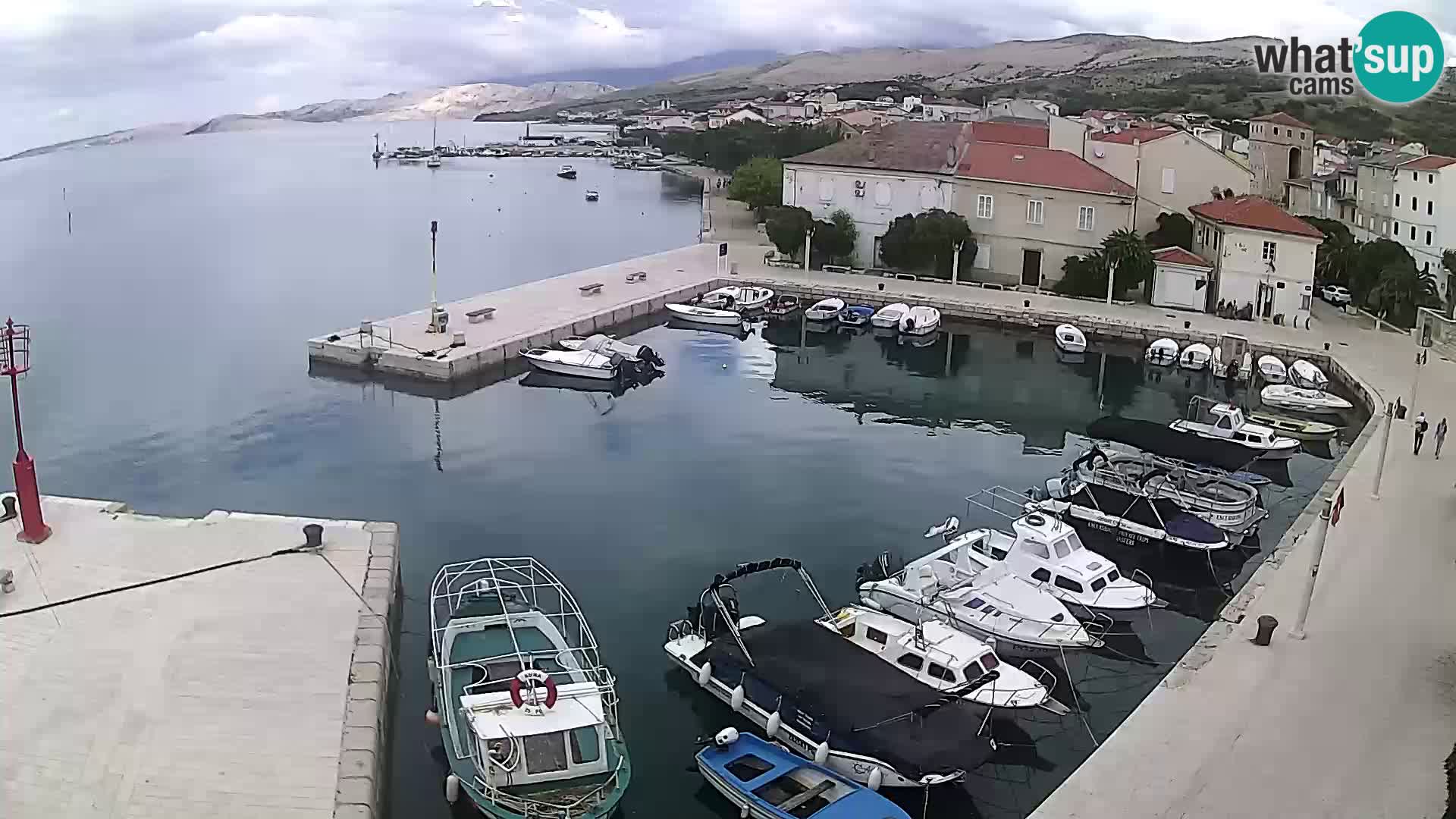 Pag web kamera – gradska marina