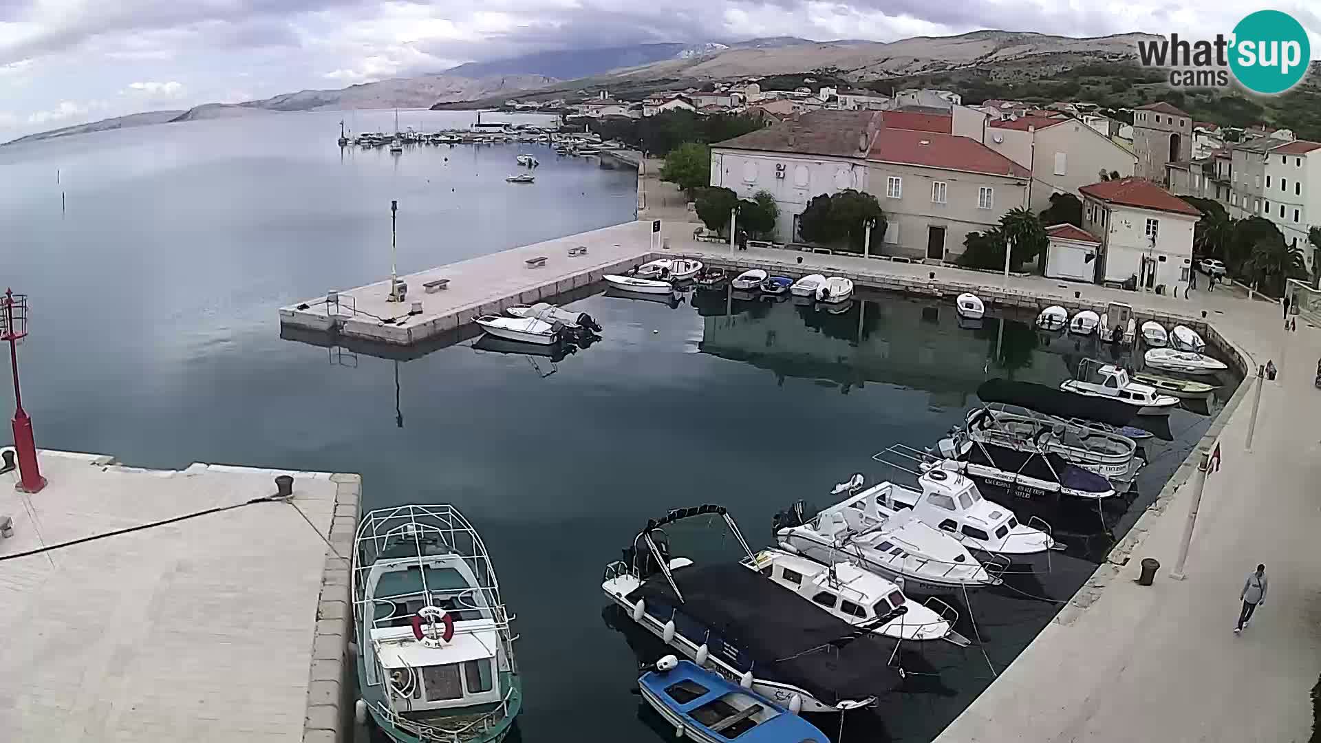Pag Live webcam – porto turistico