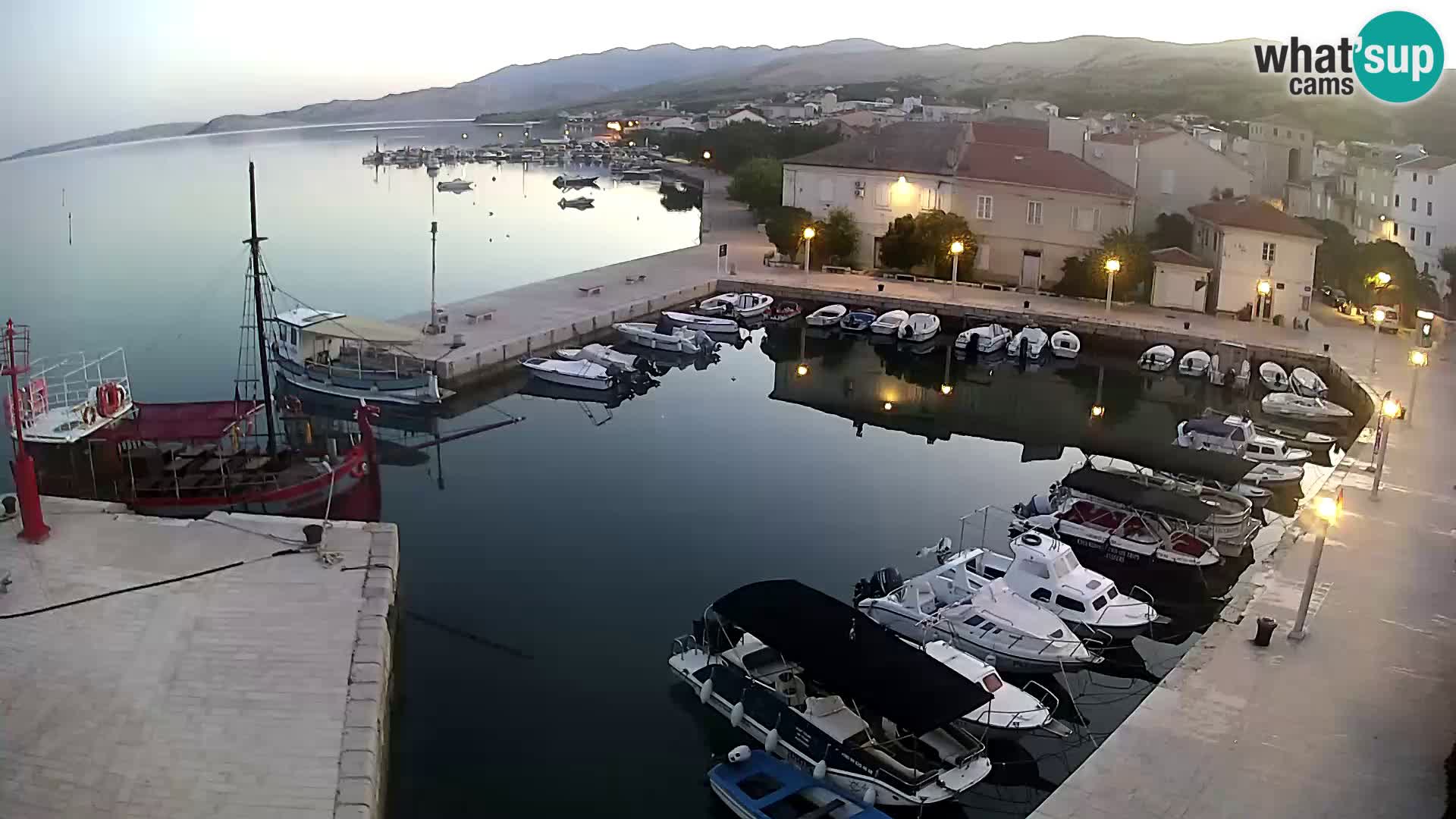 Pag spletna kamera – Mestna marina