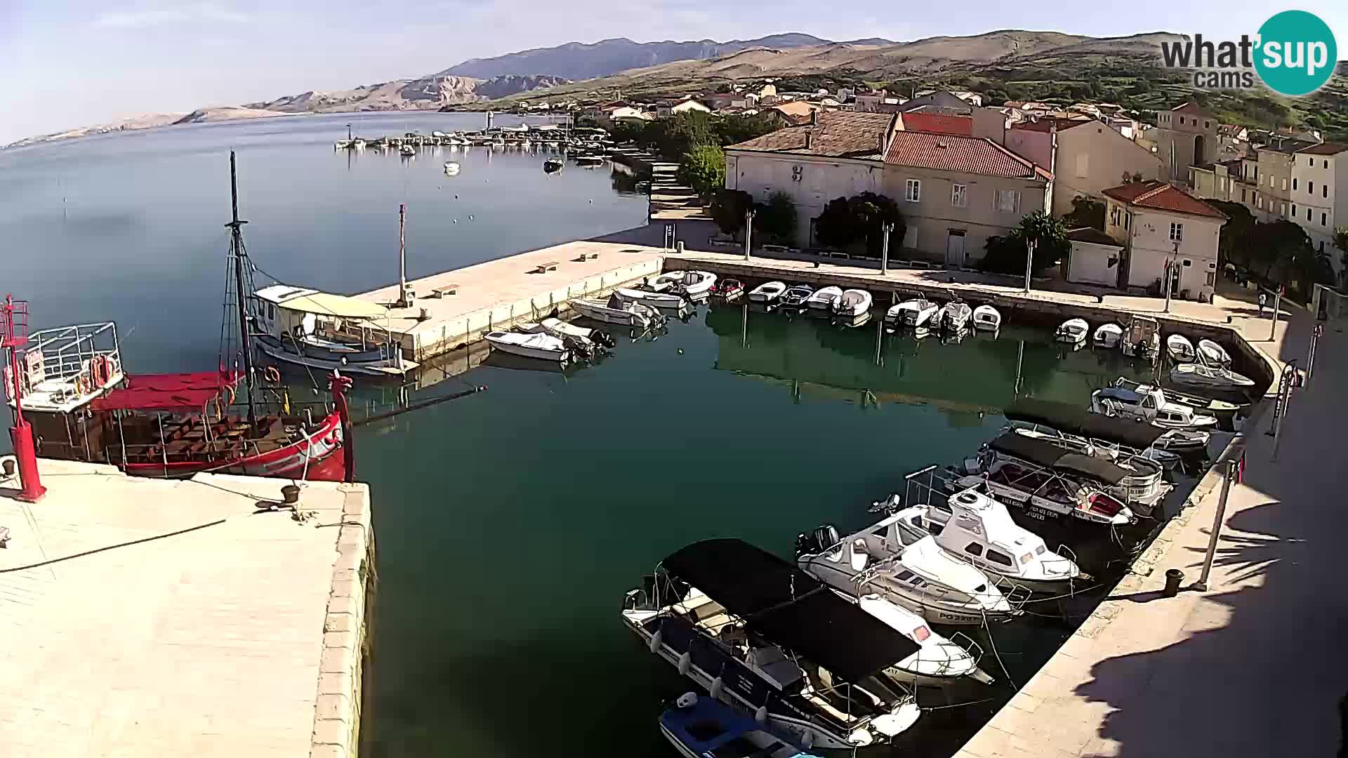 Pag web kamera – gradska marina