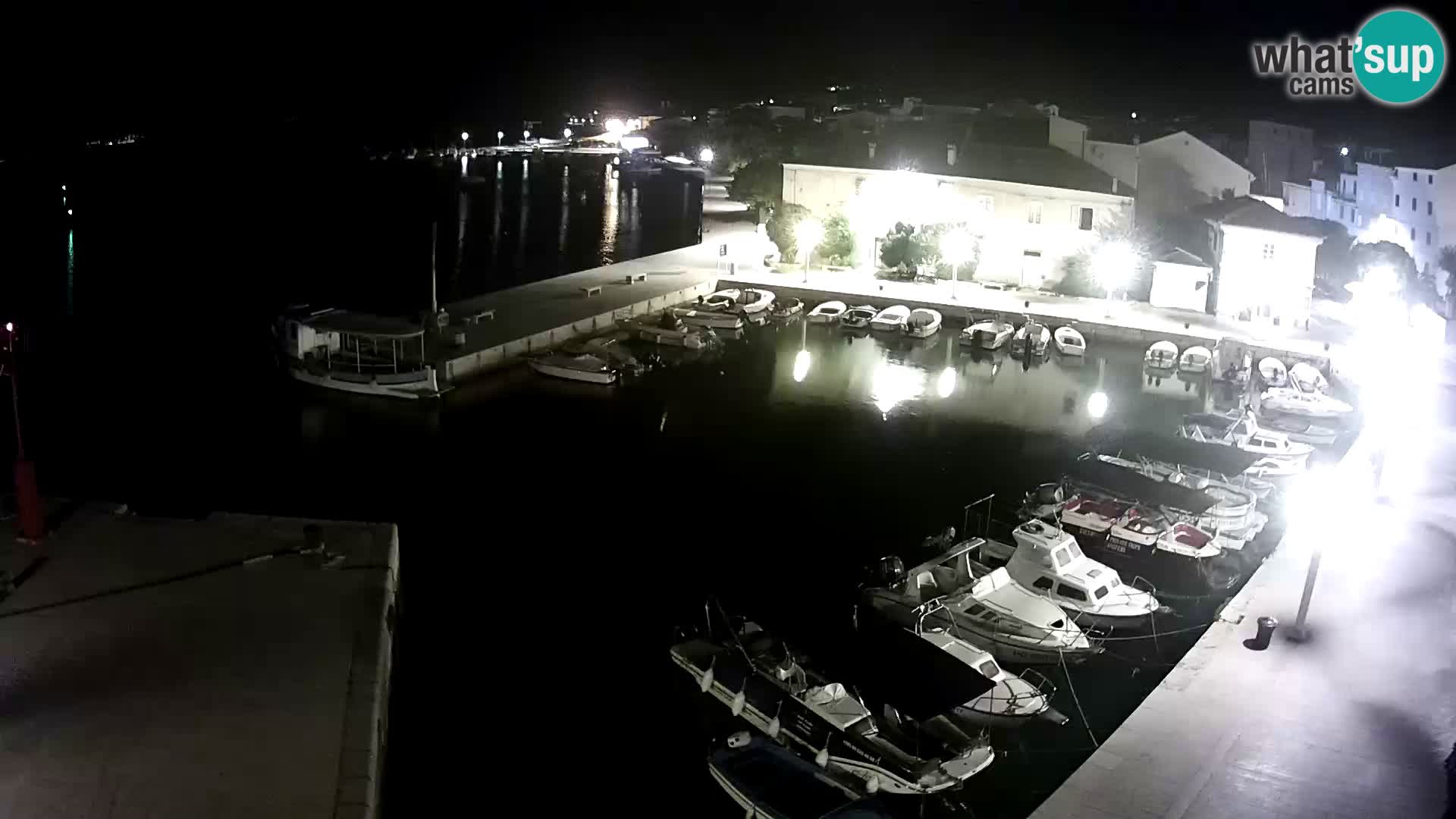 Pag Live webcam – porto turistico