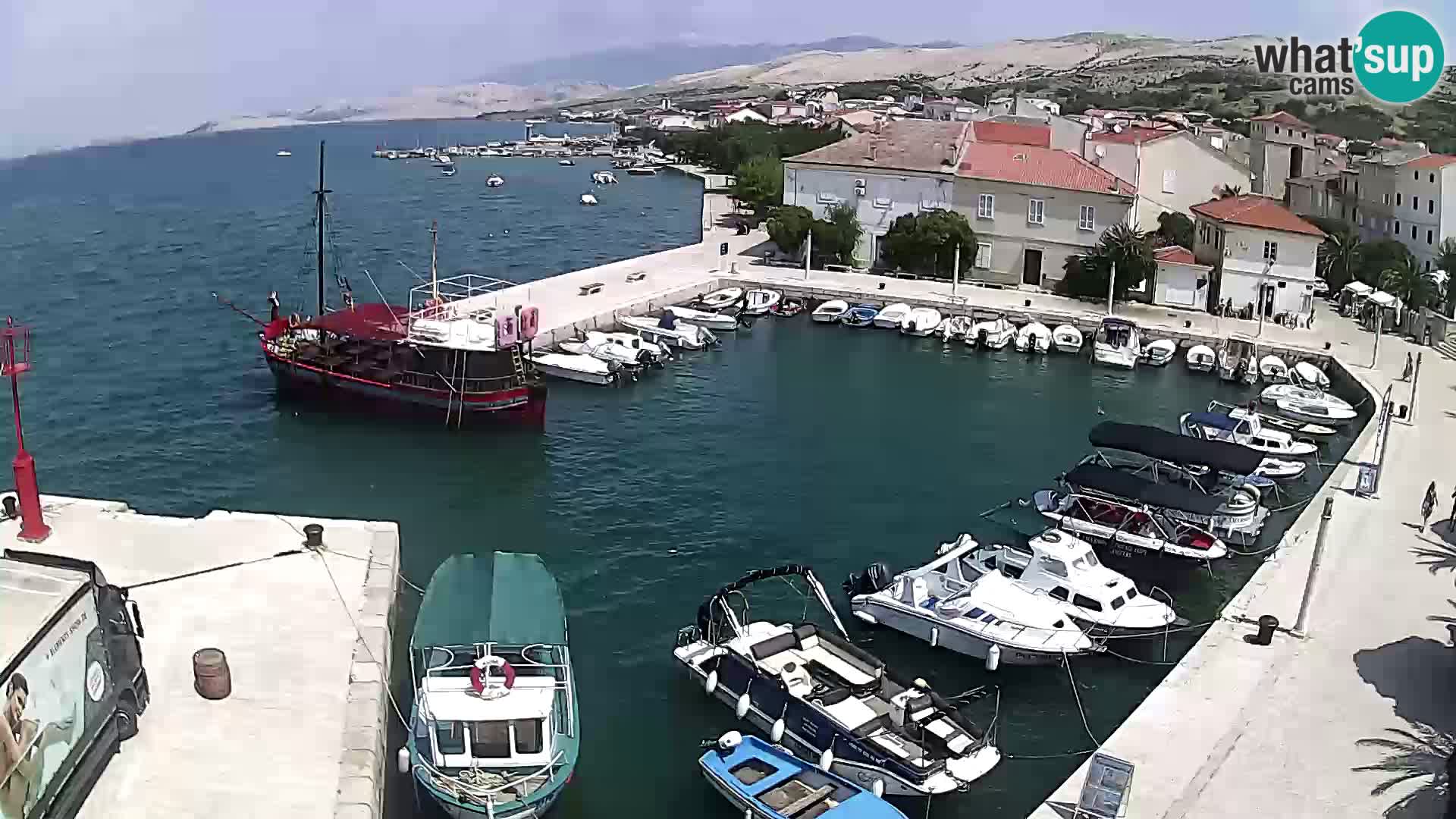 Pag web kamera – gradska marina
