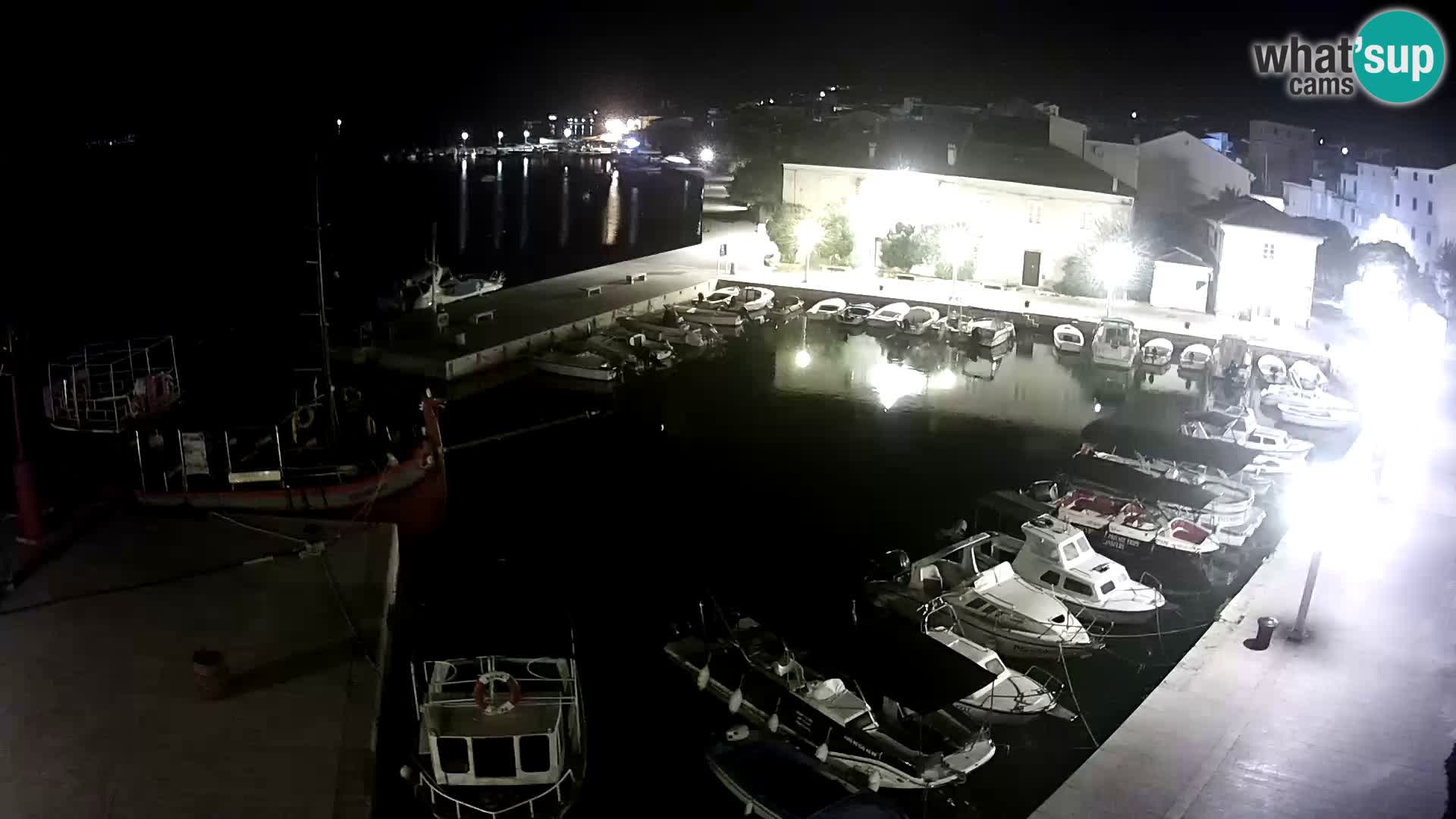 Pag webcam – town marina