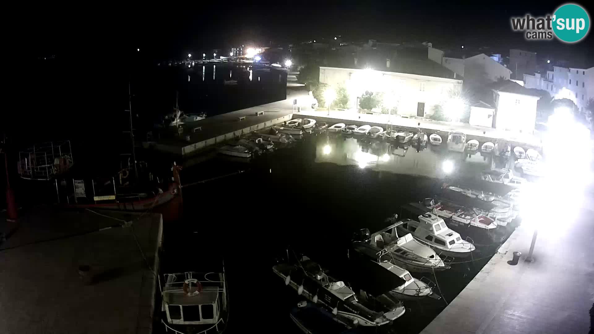 Pag webcam – town marina