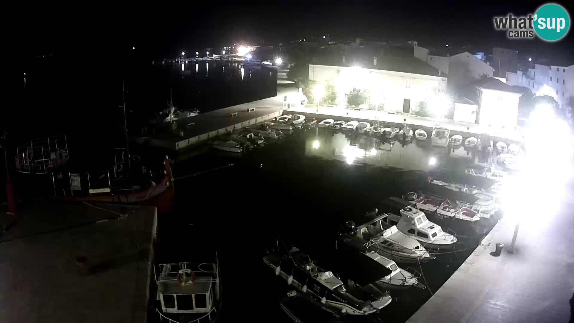 Pag webcam – town marina