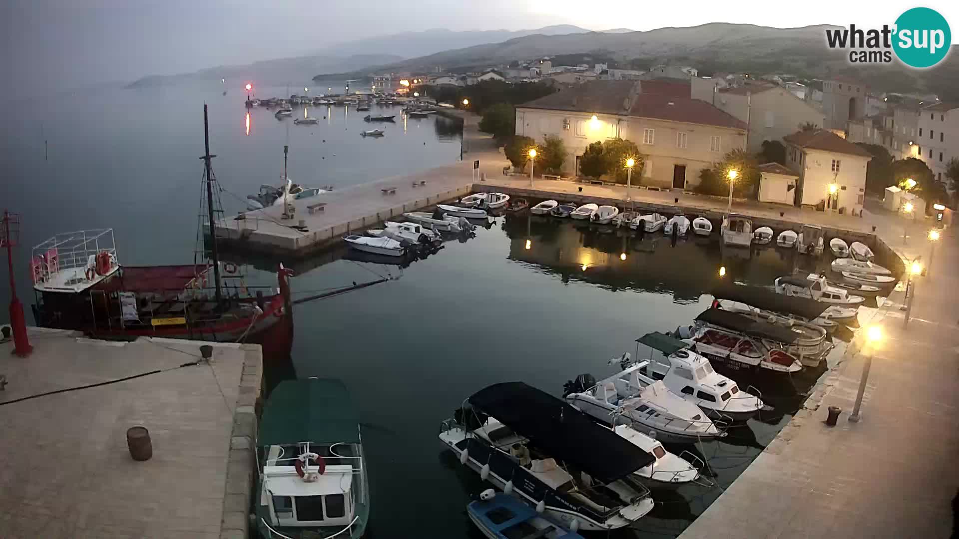 Pag spletna kamera – Mestna marina