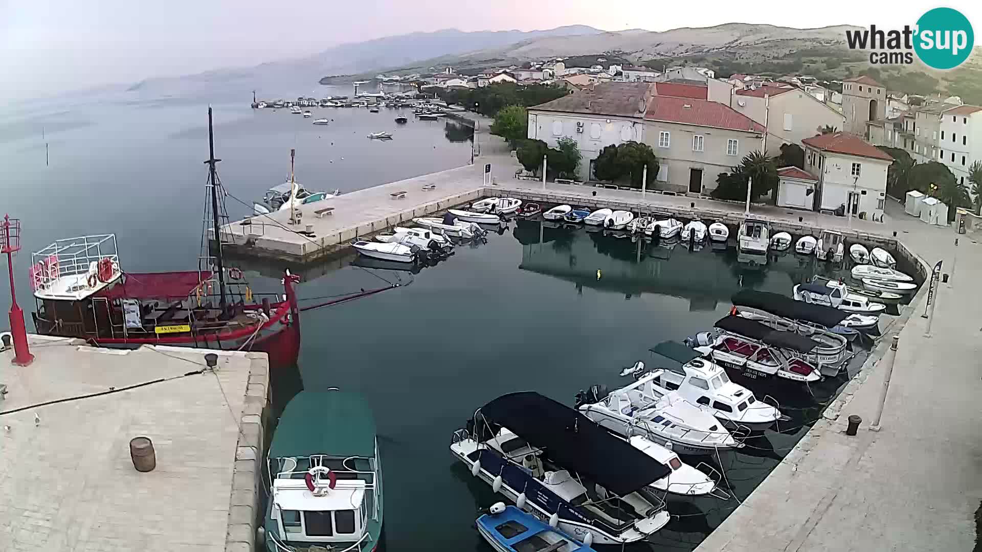 Pag spletna kamera – Mestna marina