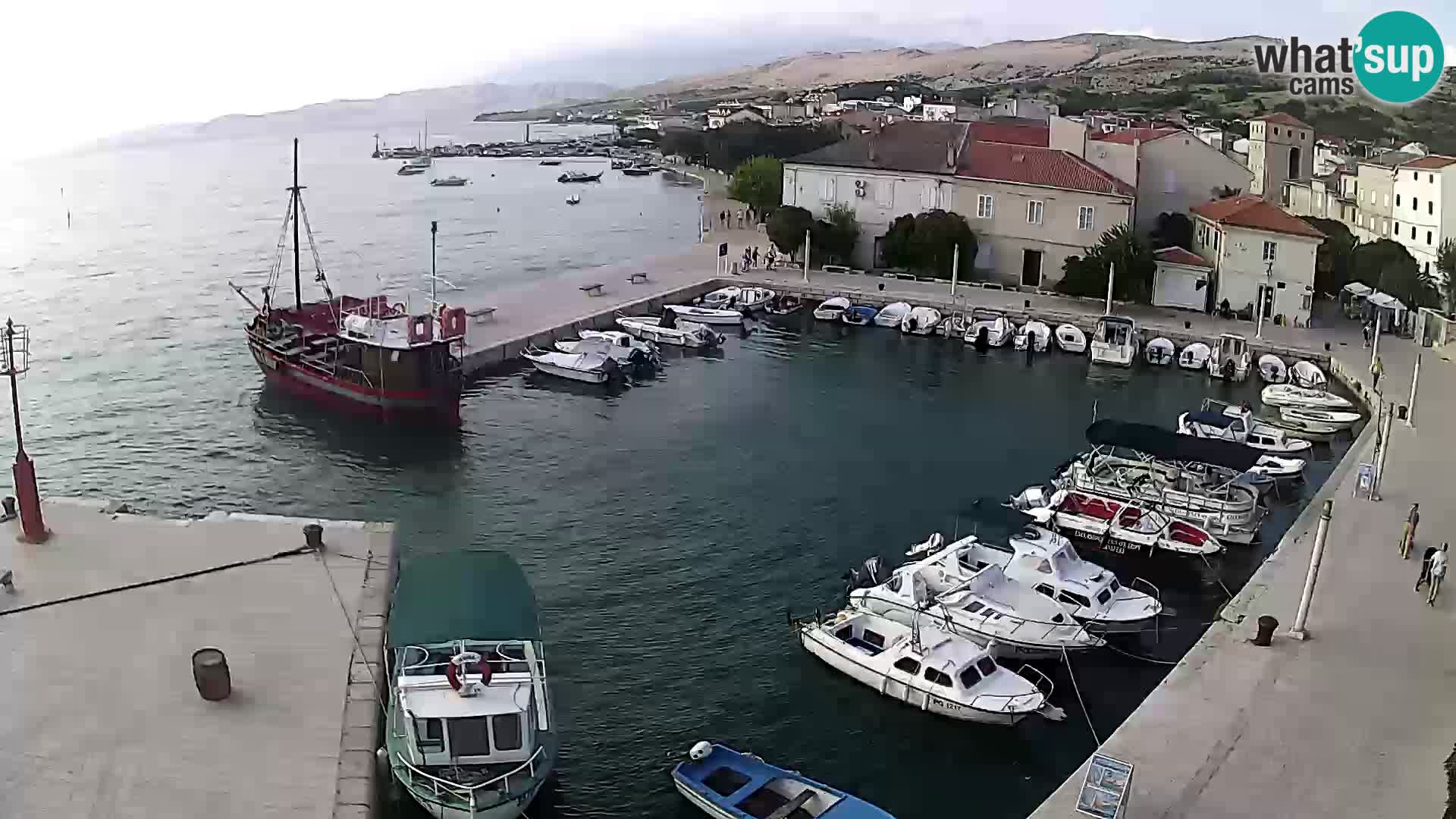 Pag spletna kamera – Mestna marina