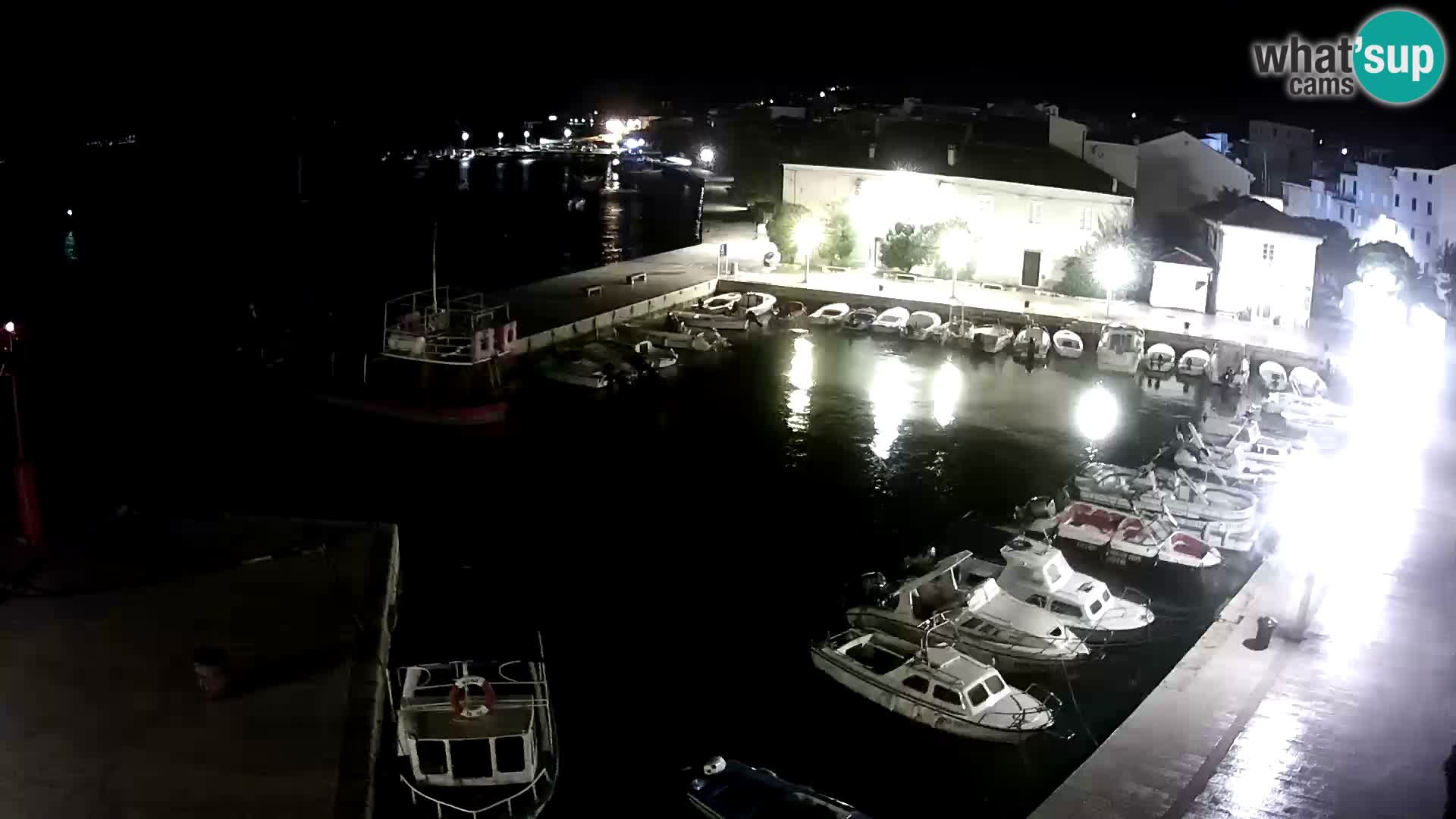 Livecam Pag – Marina de la ville