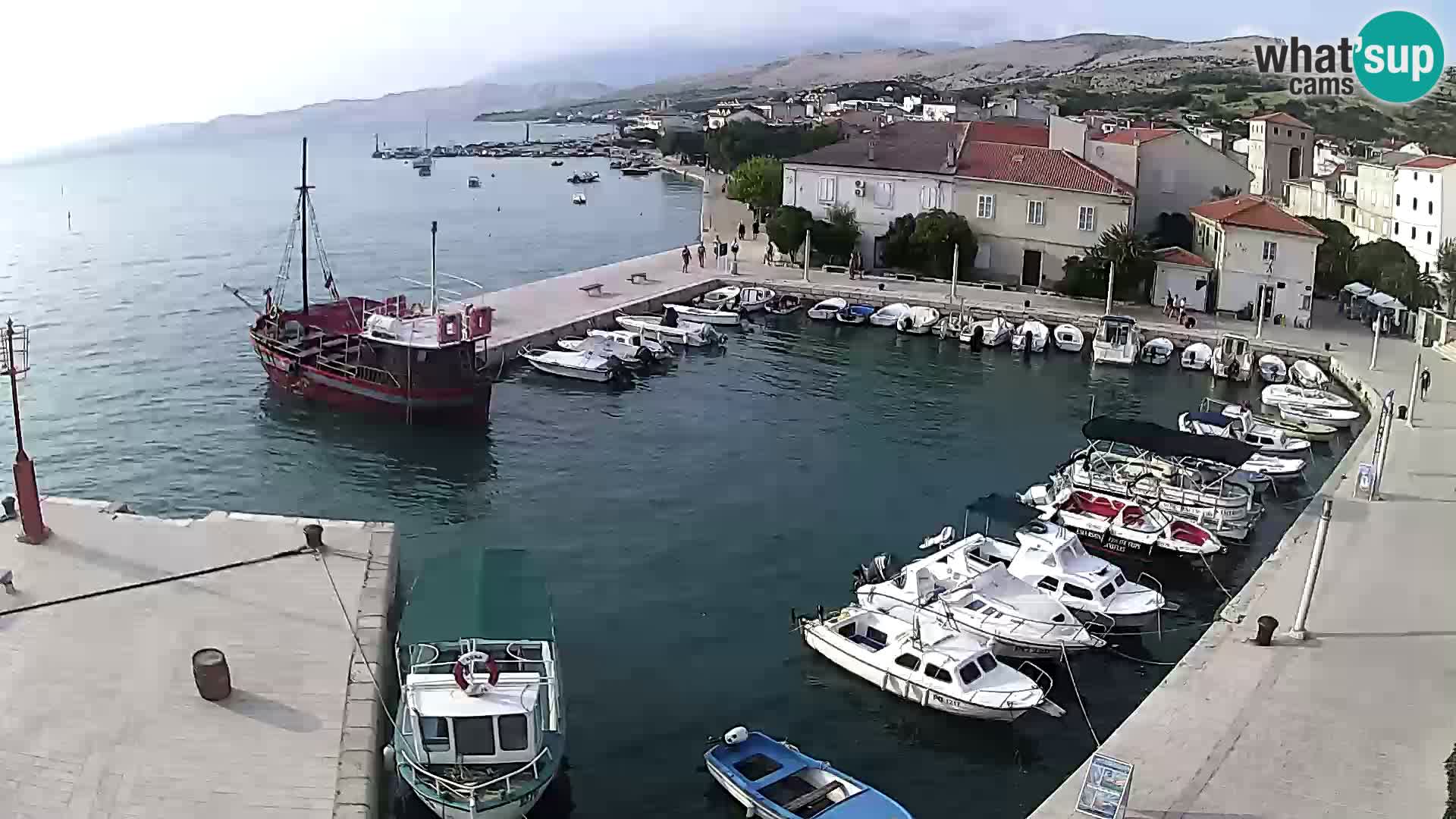 Pag web kamera – gradska marina
