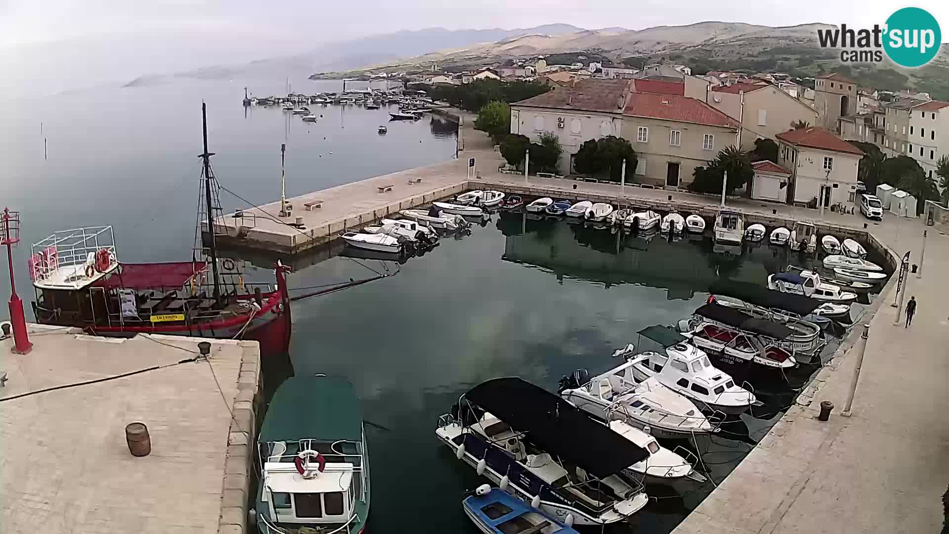 Pag spletna kamera – Mestna marina