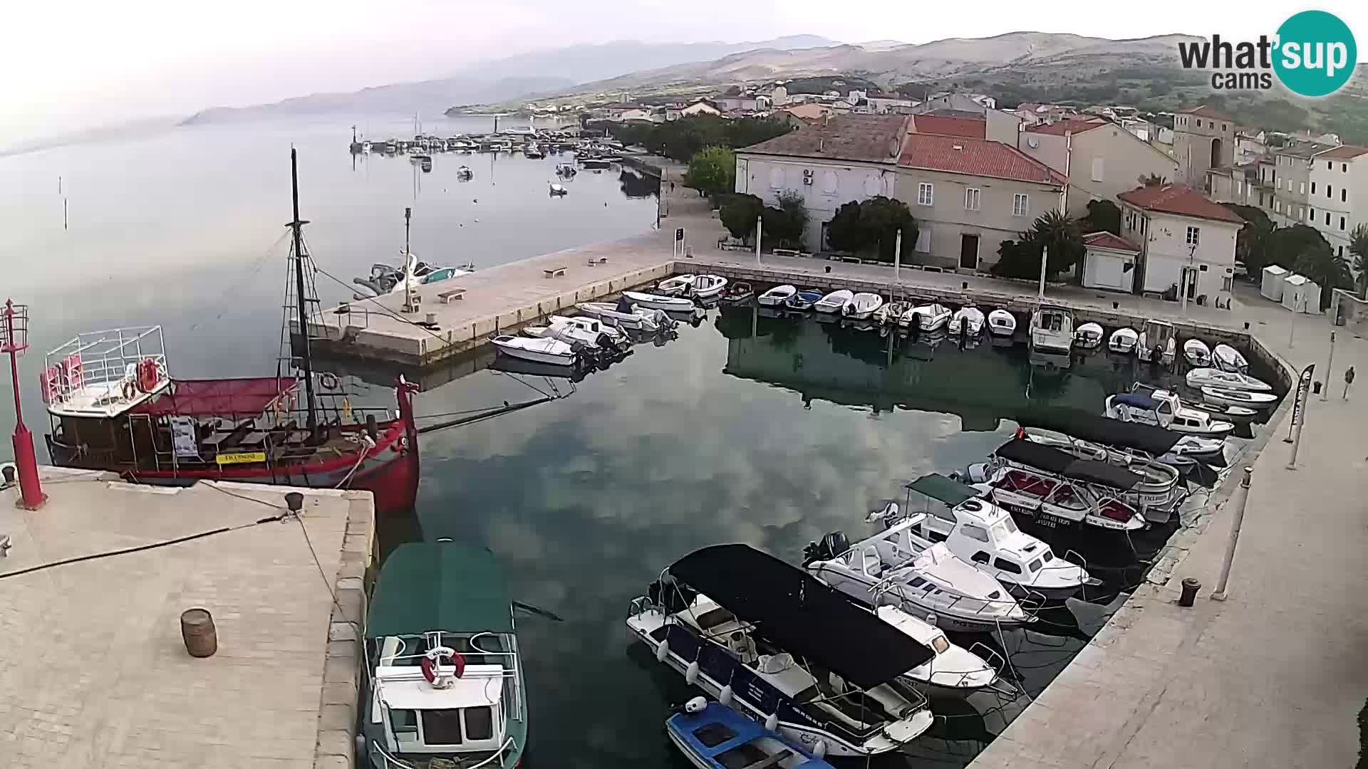 Pag Live webcam – porto turistico