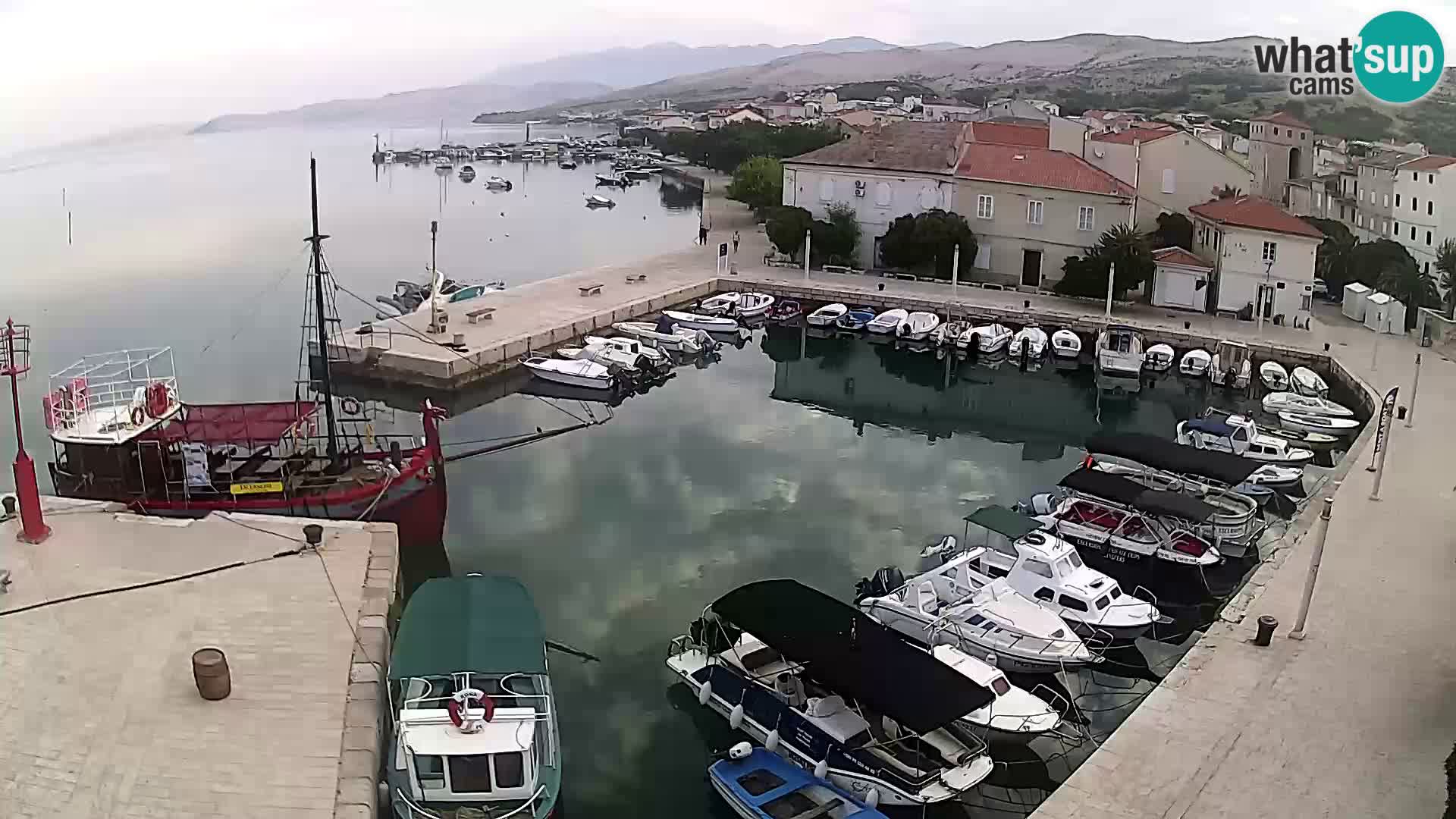 Pag web kamera – gradska marina