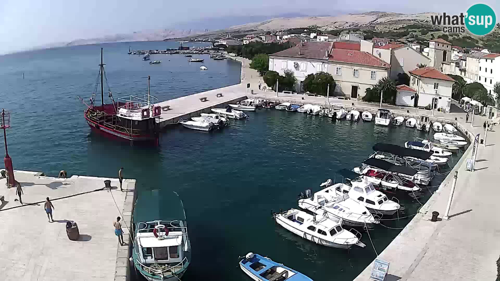 Pag web kamera – gradska marina