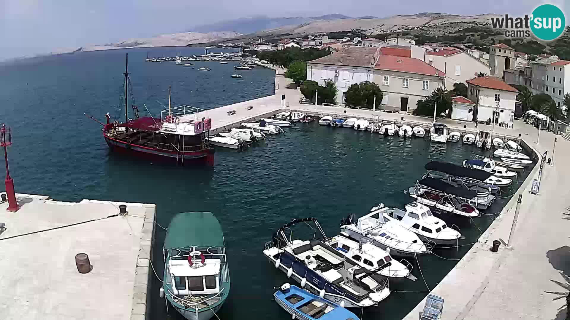 Pag web kamera – gradska marina