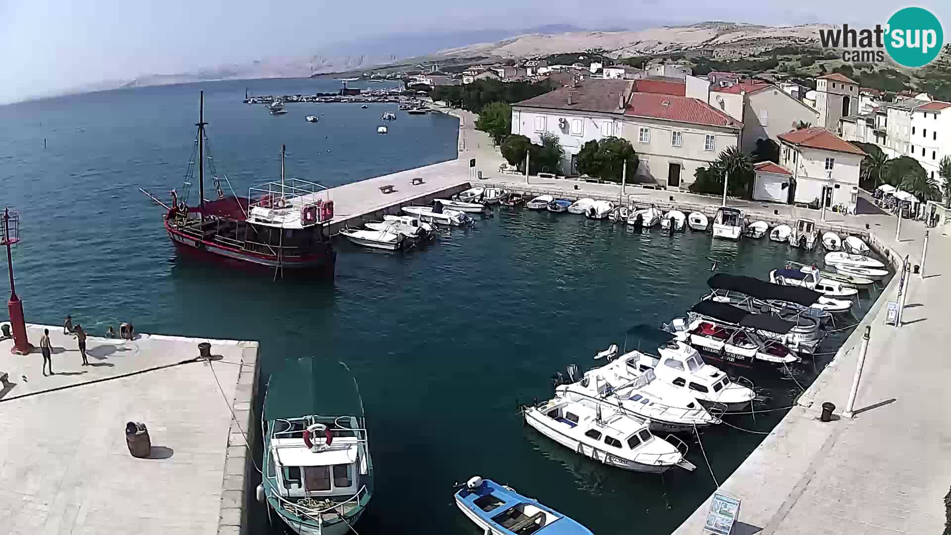 Pag spletna kamera – Mestna marina