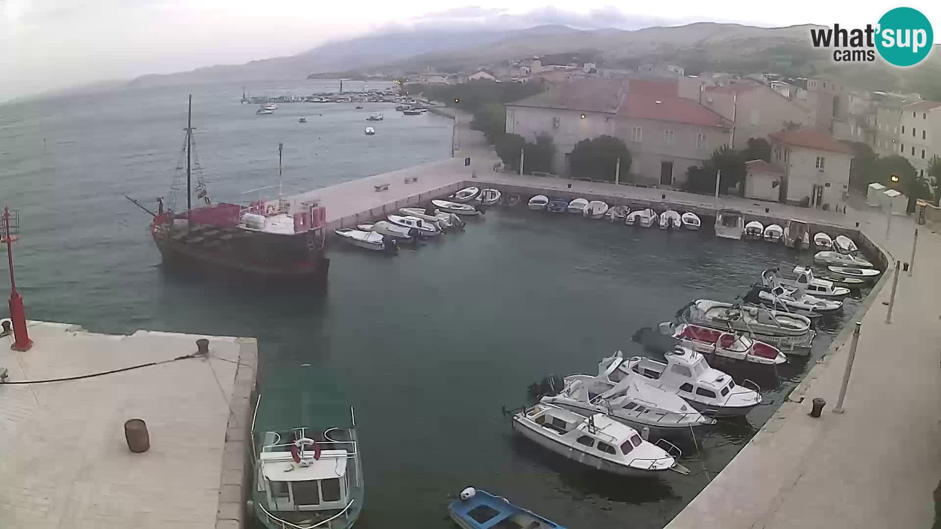 Pag spletna kamera – Mestna marina