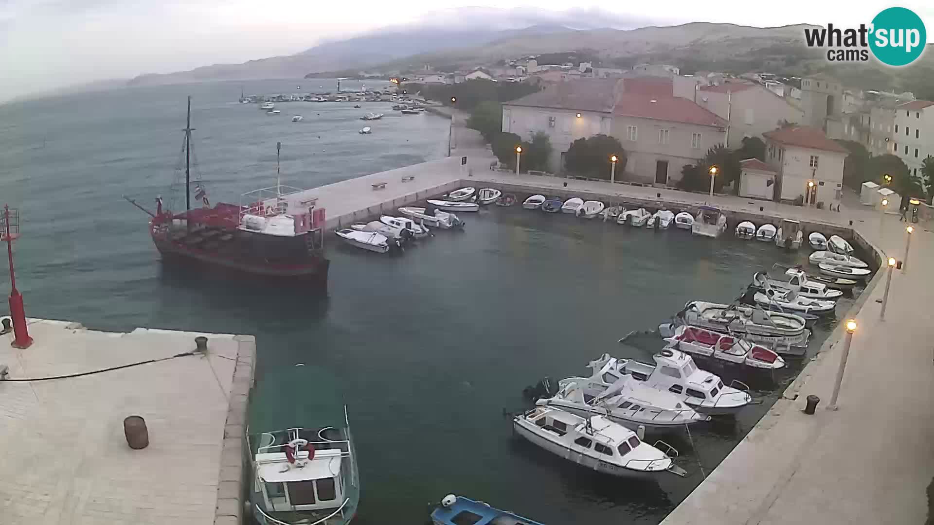 Pag spletna kamera – Mestna marina