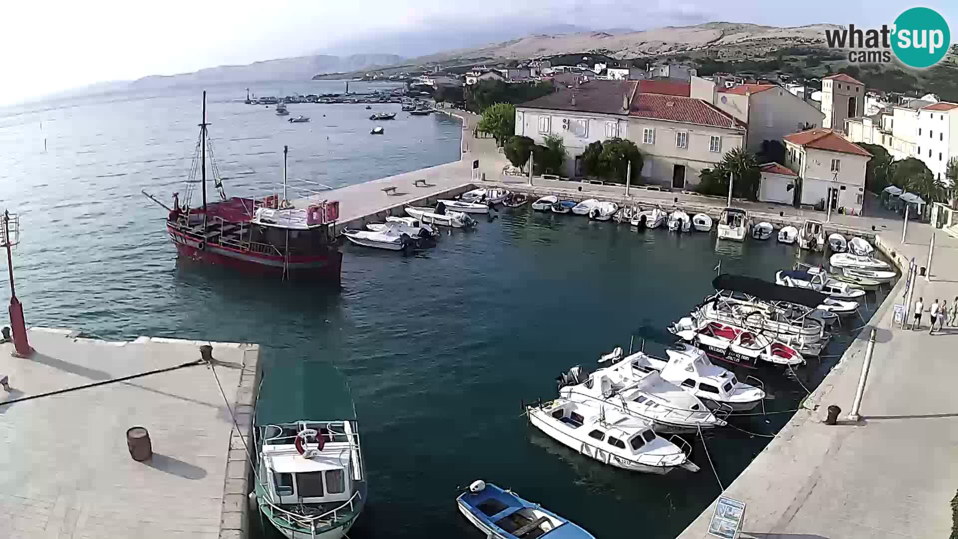 Pag web kamera – gradska marina