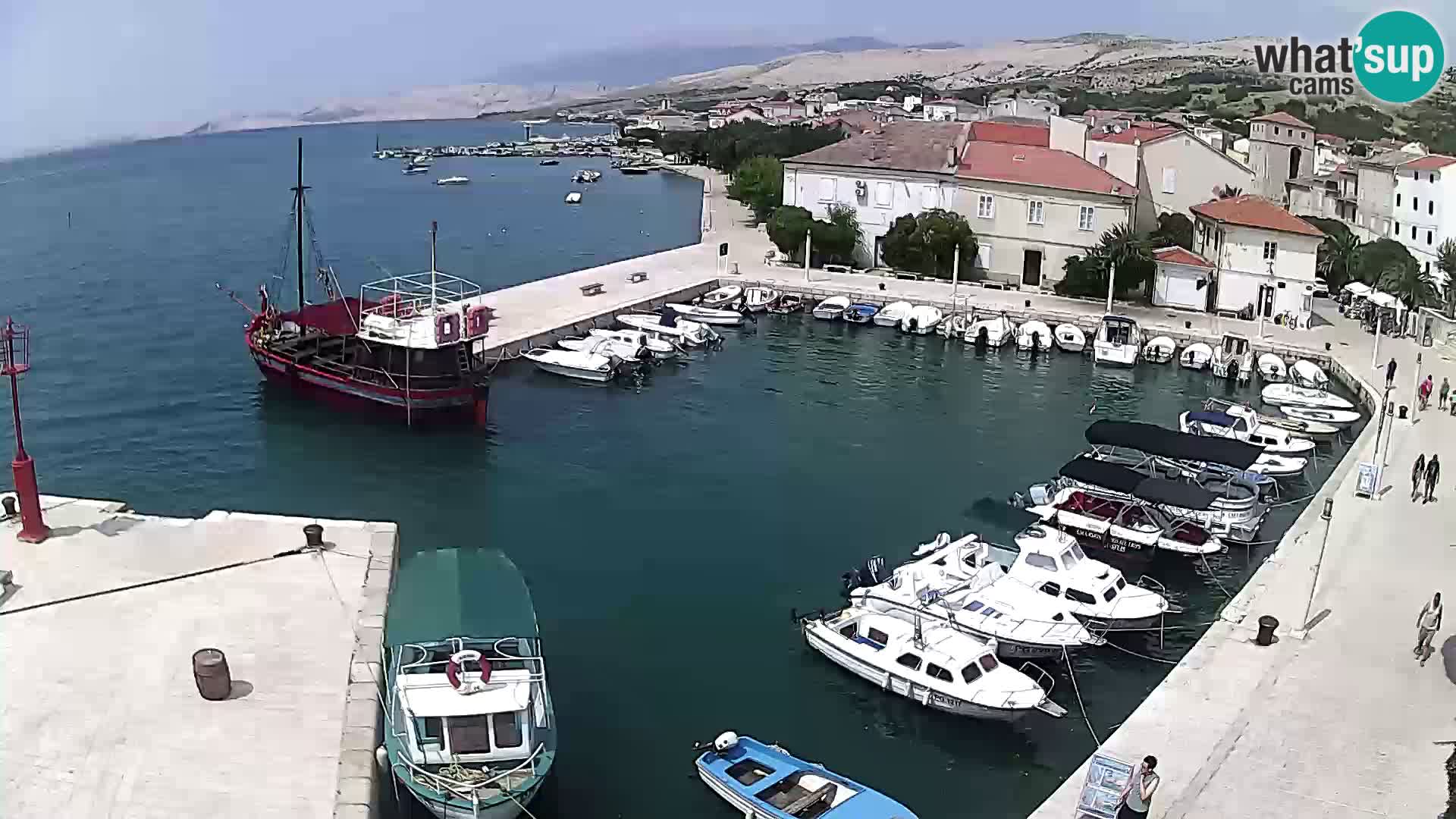 Pag web kamera – gradska marina