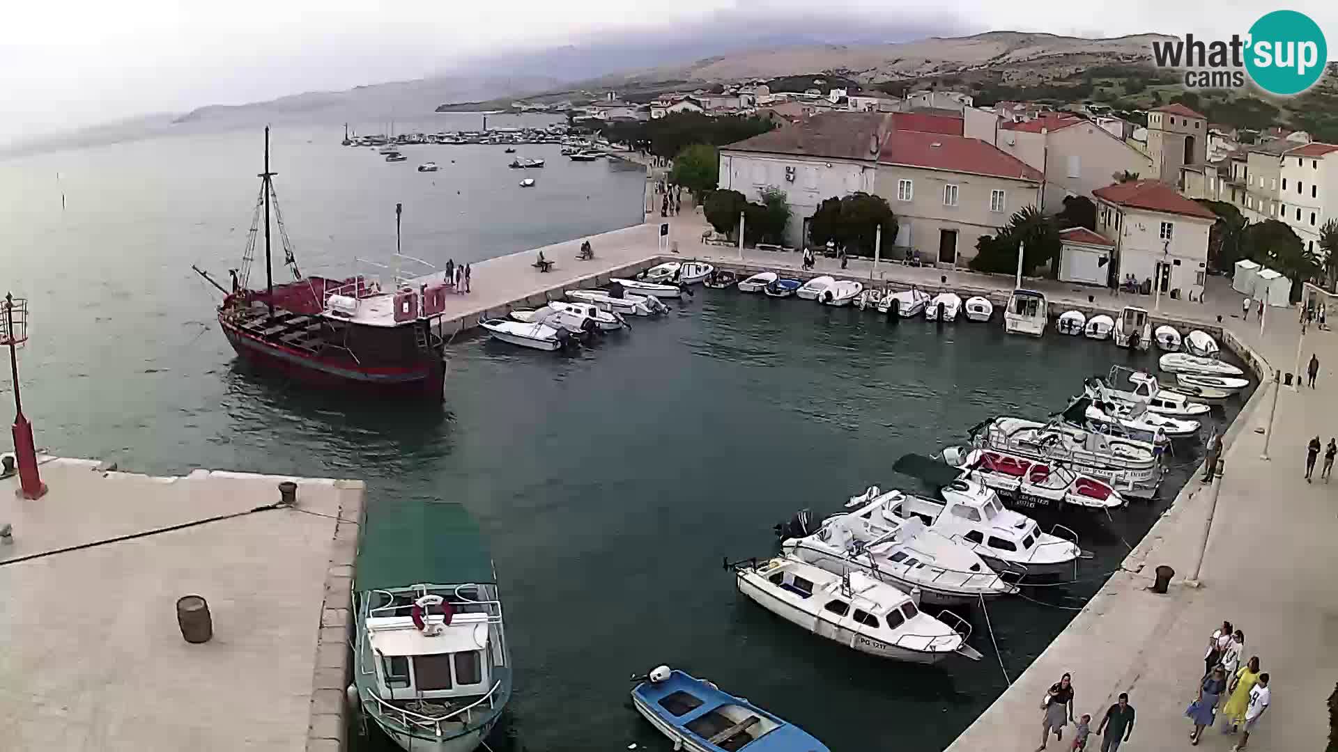 Pag spletna kamera – Mestna marina