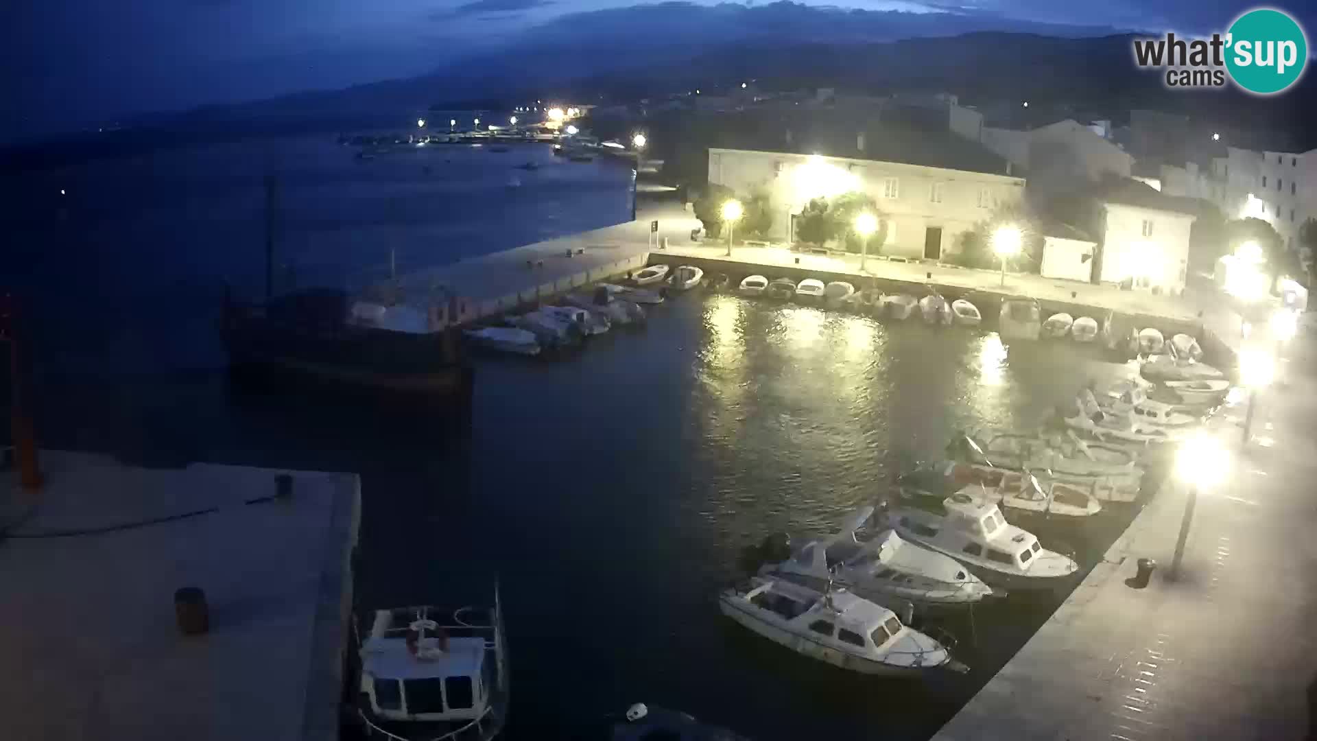 Livecam Pag – Marina de la ville